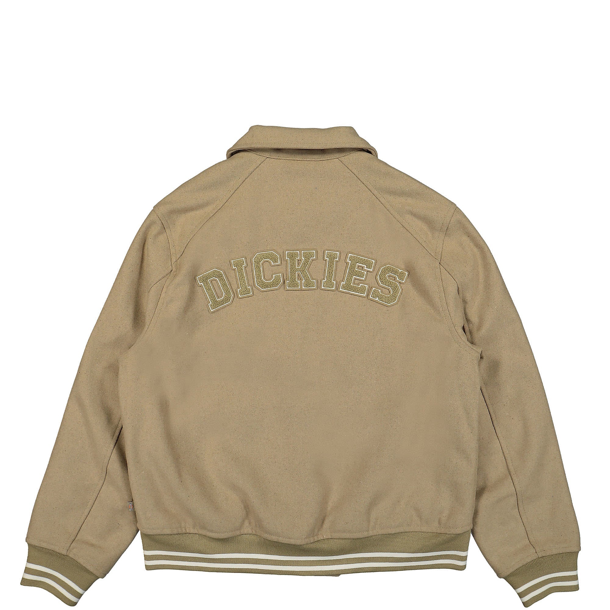 Dickies West Vale Jacket Khaki Bomber & Varsity Jackets Close-up | Overkill