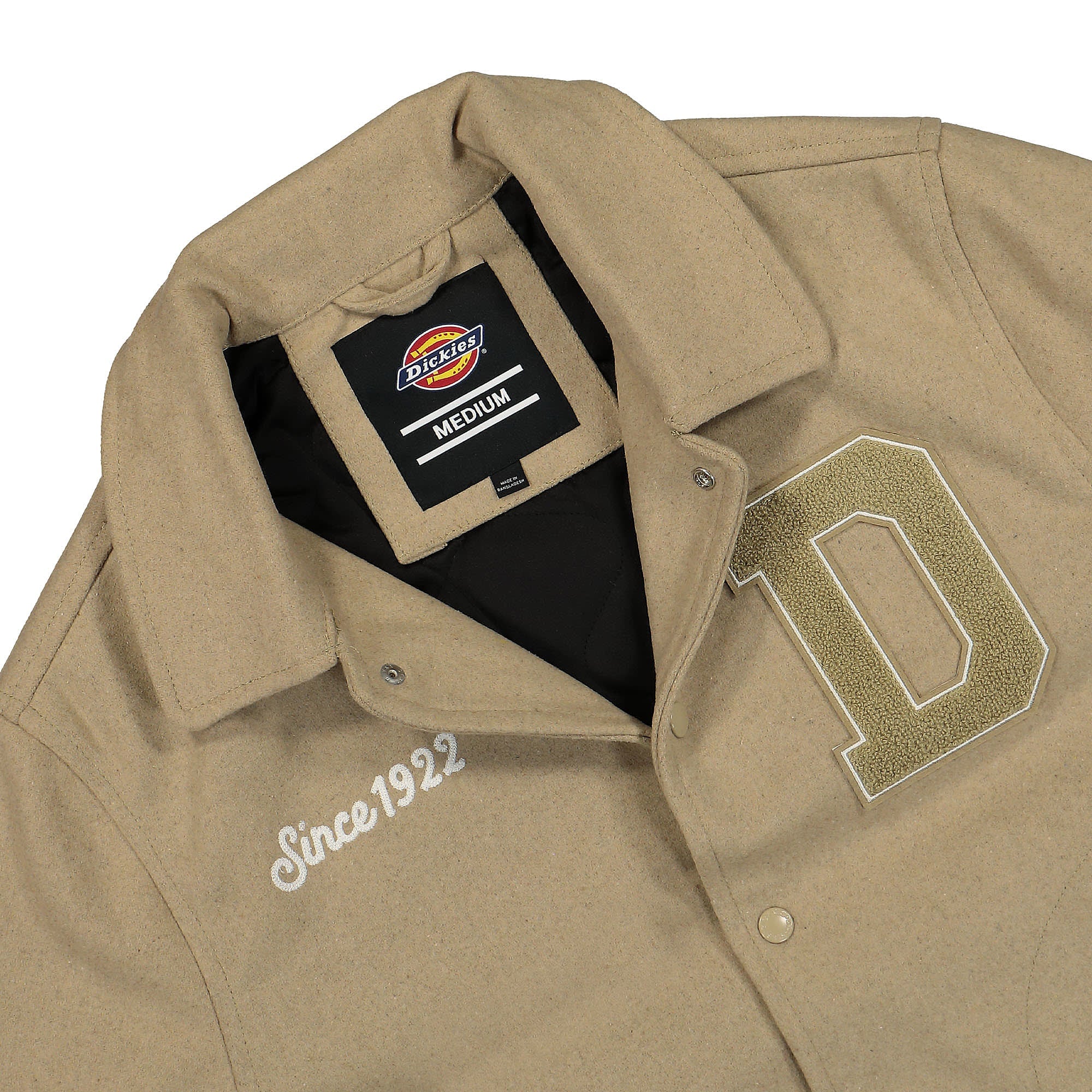 Dickies West Vale Jacket Khaki Bomber & Varsity Jackets Material | Overkill