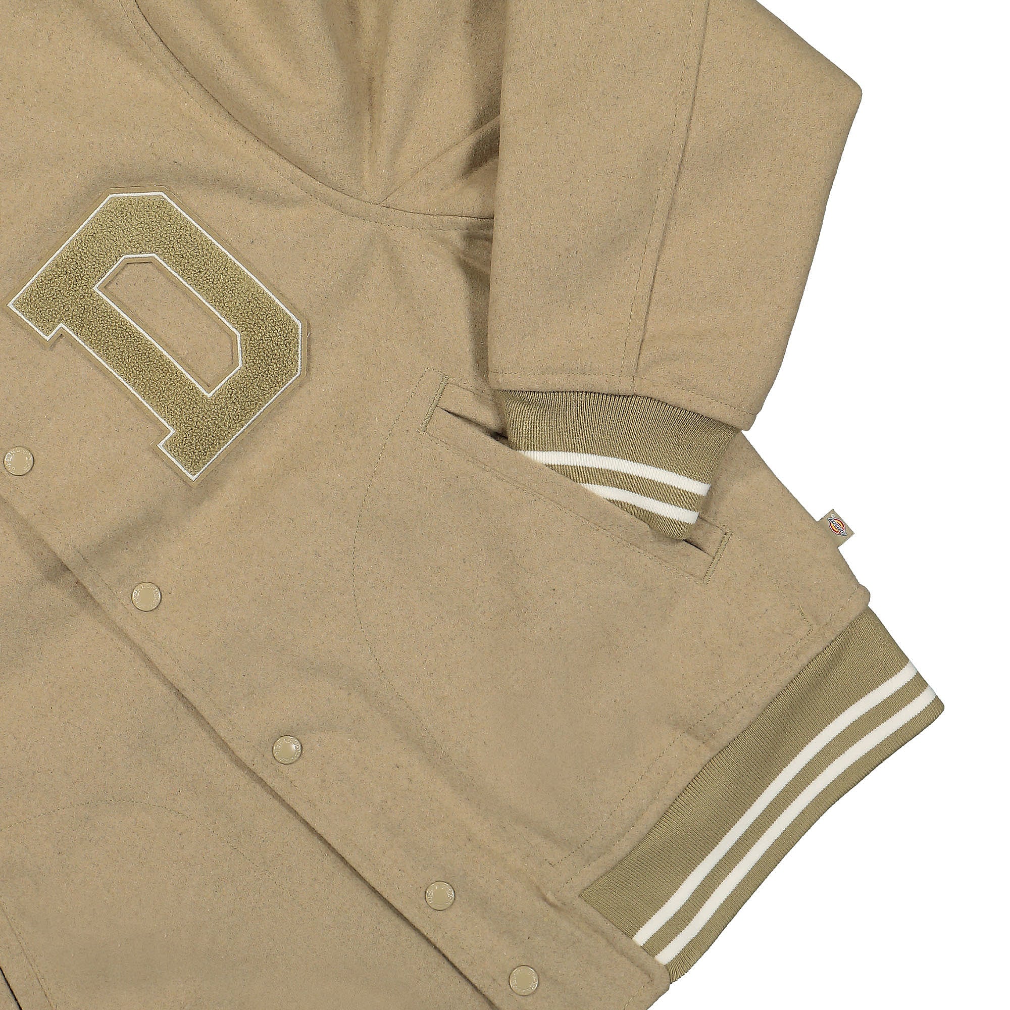 Dickies West Vale Jacket Khaki Bomber & Varsity Jackets Detailfoto | Overkill
