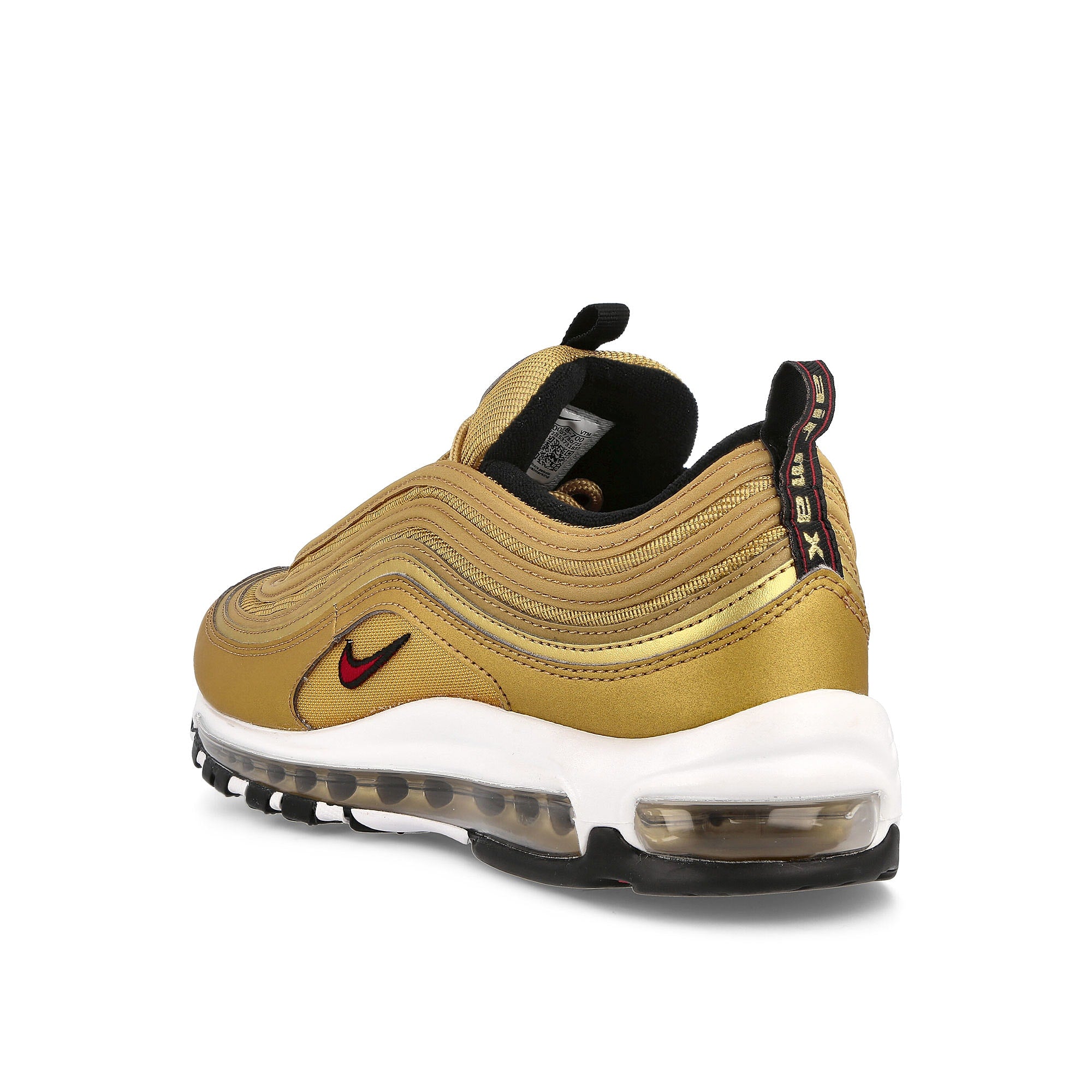 Nike Air Max 97 OG Metallic Gold-Varsity Red - Black - White Low Top Sneakers Material | Overkill