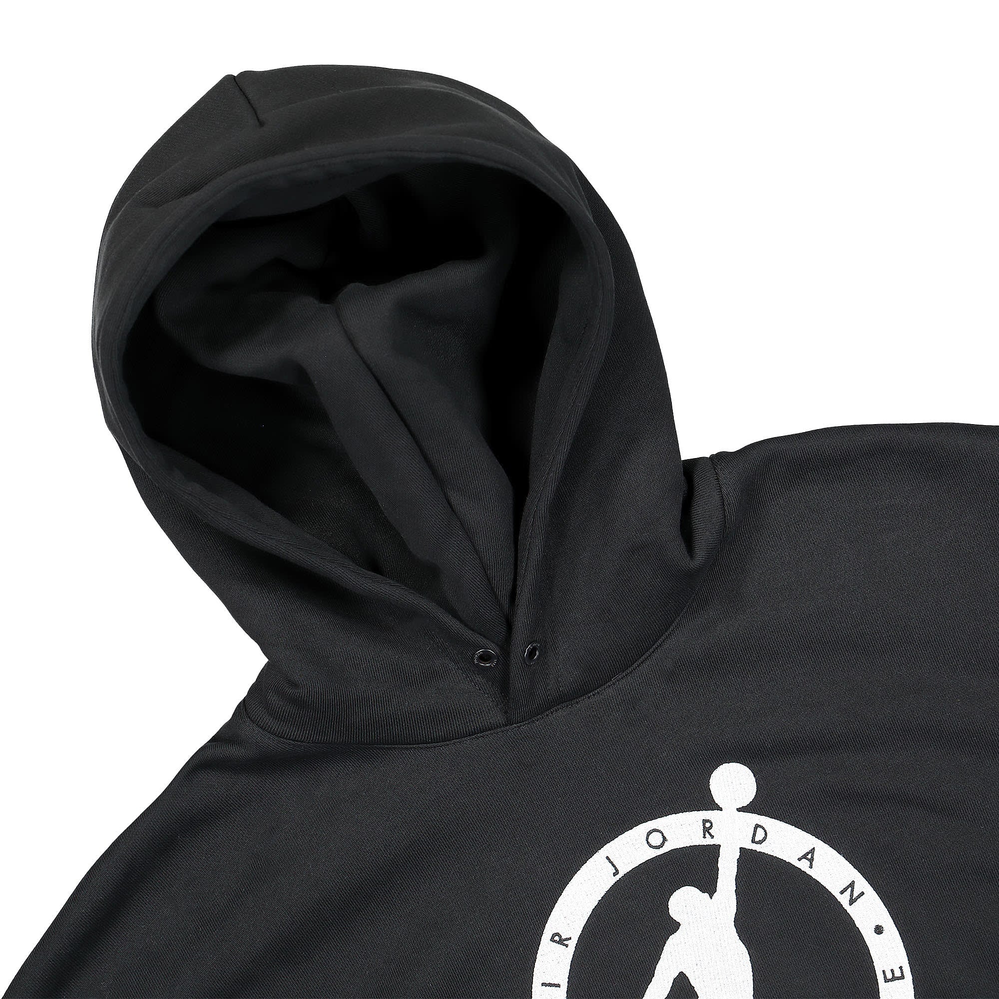 Jordan Off-White x Air Jordan Hoodie Black / White / Forest Green Hoodies Close-up | Overkill