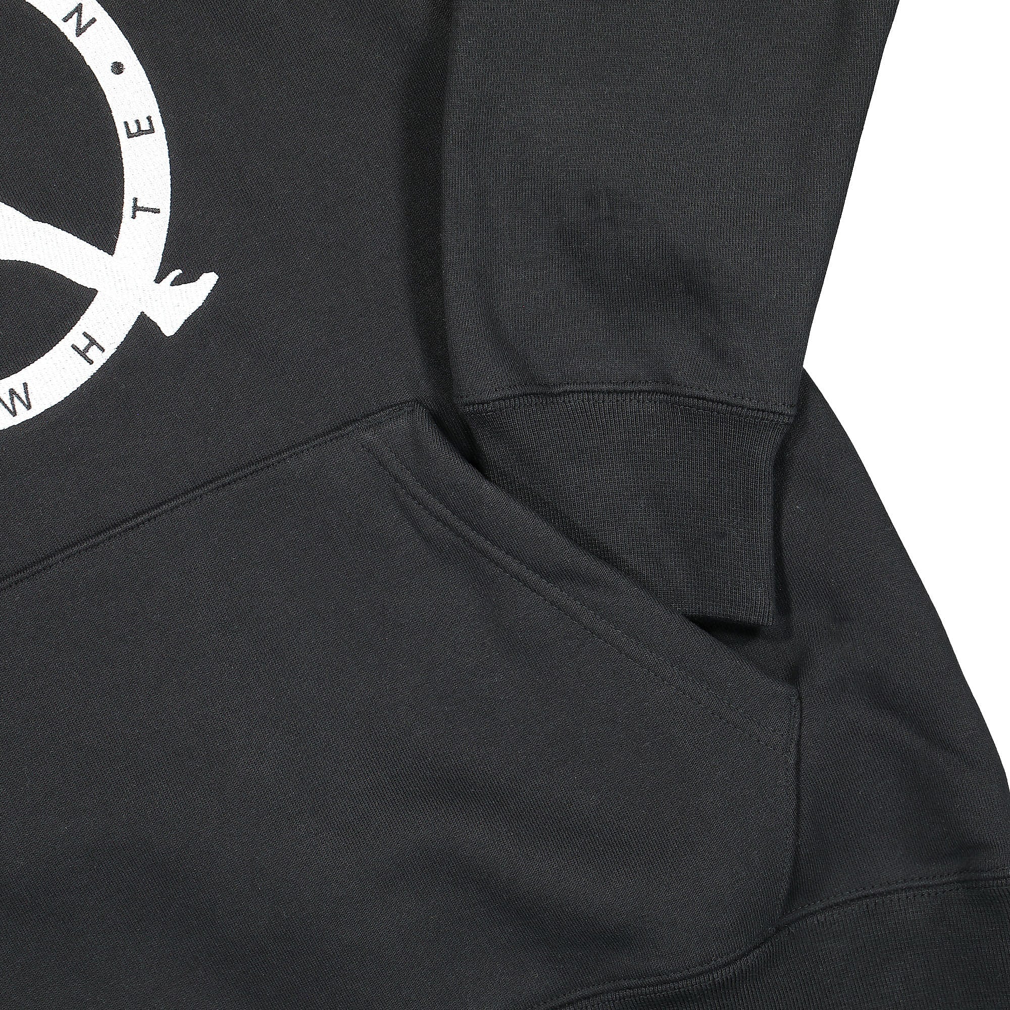 Jordan Off-White x Air Jordan Hoodie Black / White / Forest Green Hoodies Detailfoto | Overkill