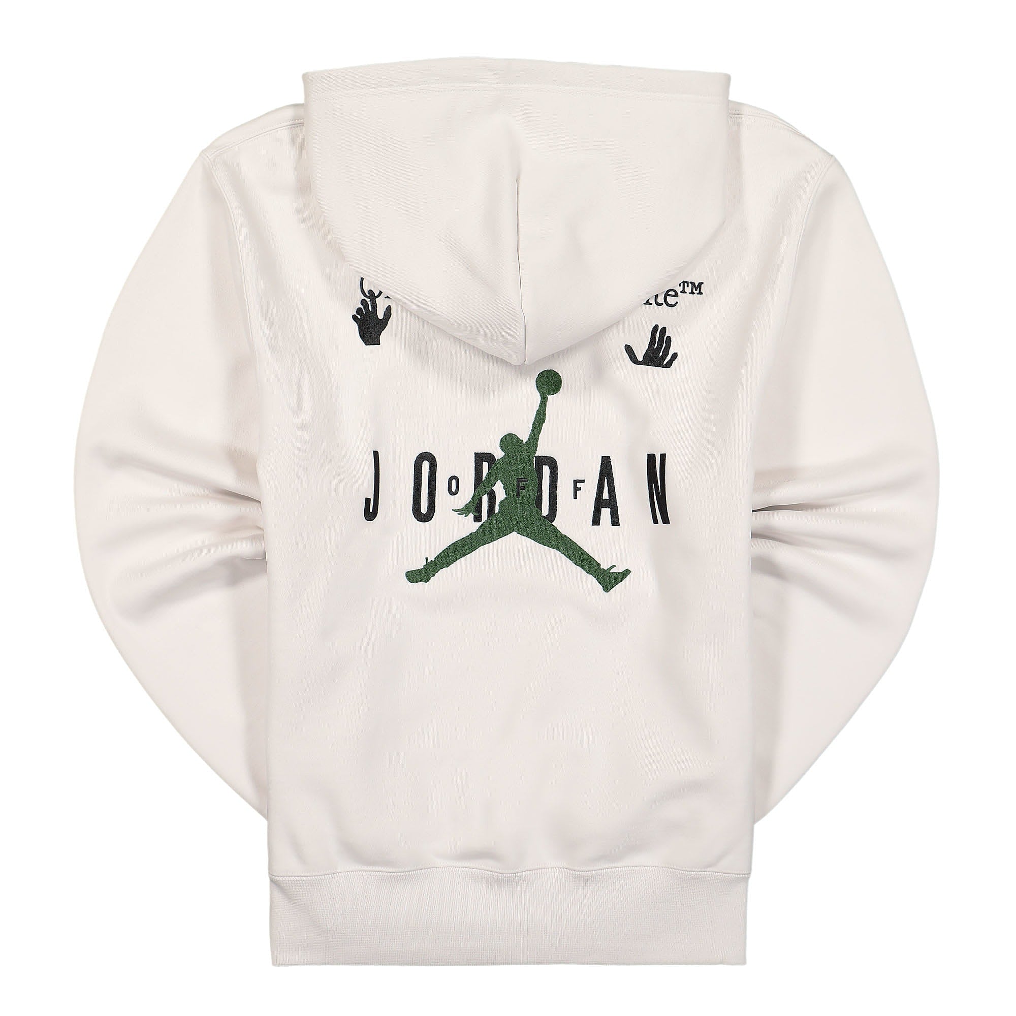 Jordan Off-White x Air Jordan Hoodie Phantom / Black / Forest Green Hoodies Material | Overkill