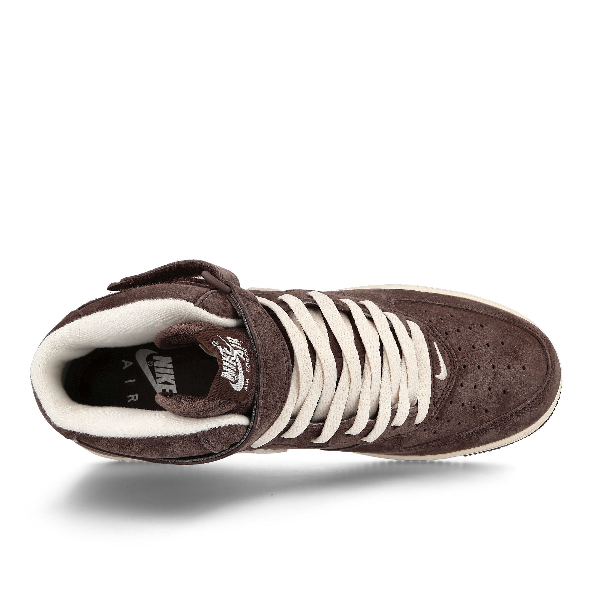 Nike air force 1 mid 07 qs Chocolate-Cream Mid Top Sneakers Detailfoto | Overkill