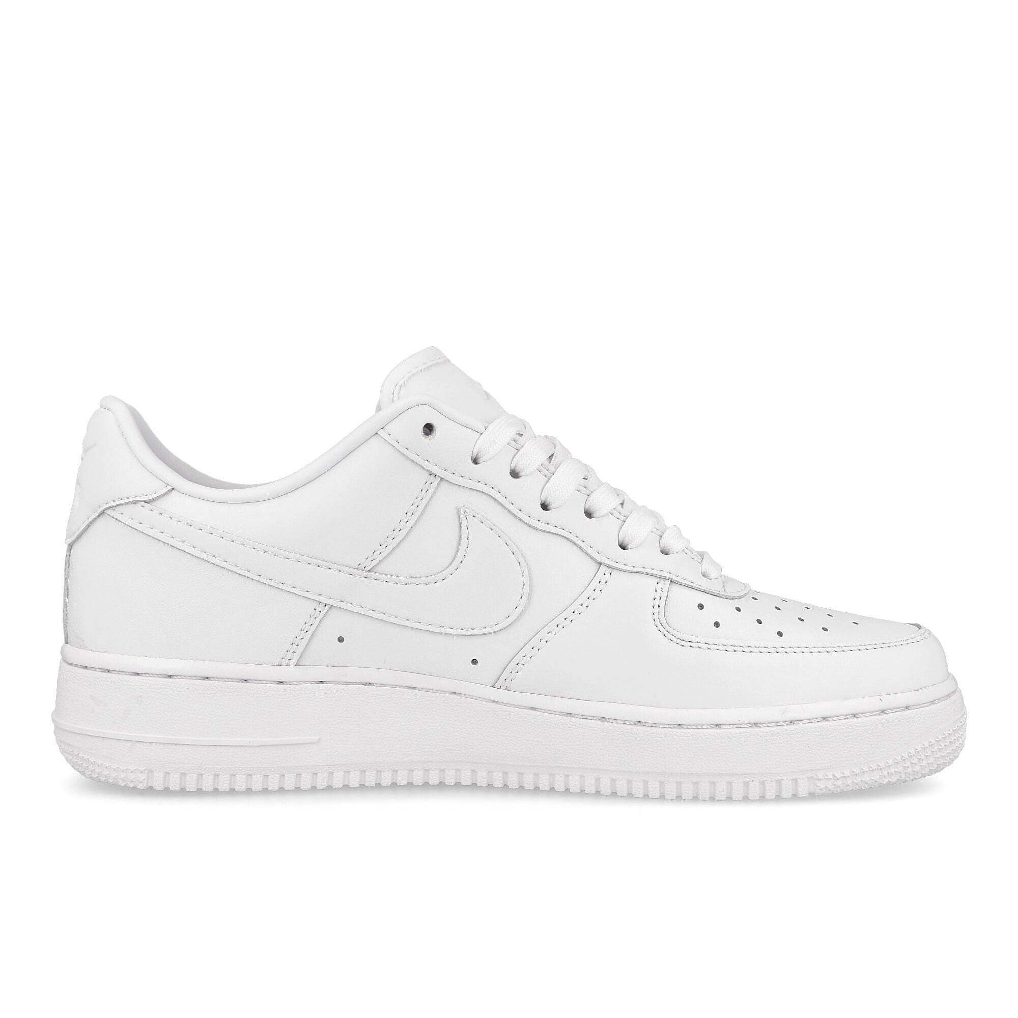 Nike Air Force 1 07 Fresh White / White - White Low Top Sneakers Silhouette | Overkill
