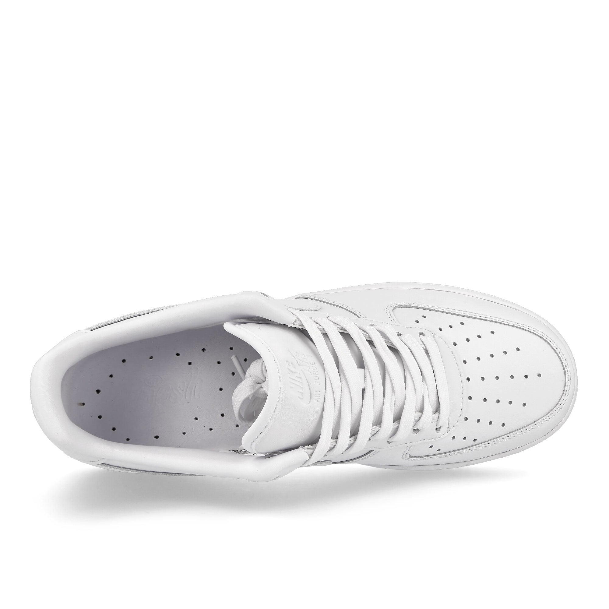 Nike Air Force 1 07 Fresh White / White - White Low Top Sneakers Detailfoto | Overkill