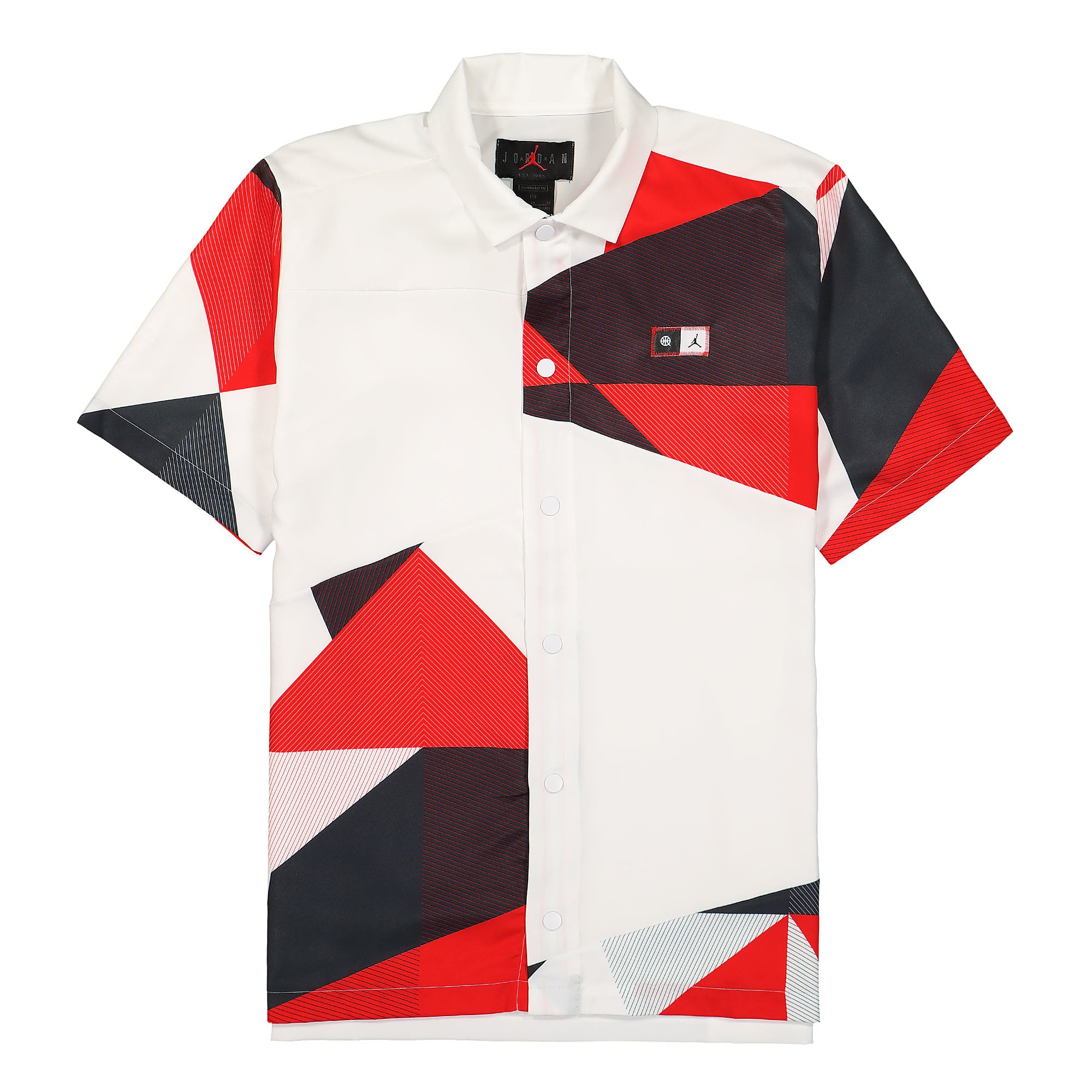 Jordan Air Jordan Quai 54 AOP Shooting Shirt White Shirts DM0754 100 | Overkill