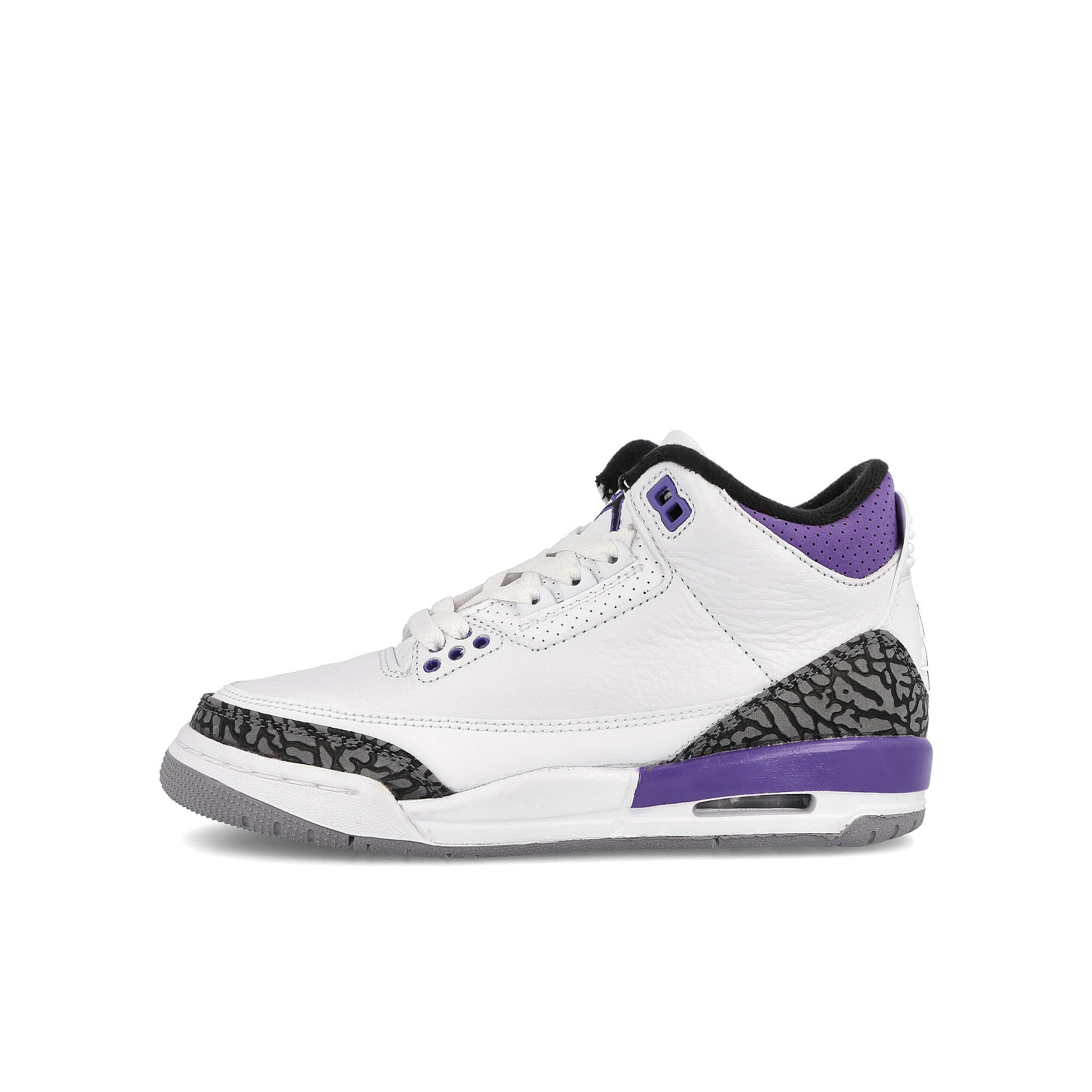 Jordan Air Jordan 3 Retro GS White / Black - Dark Iris - Cement Grey Sneakers DM0967 105 | Overkill