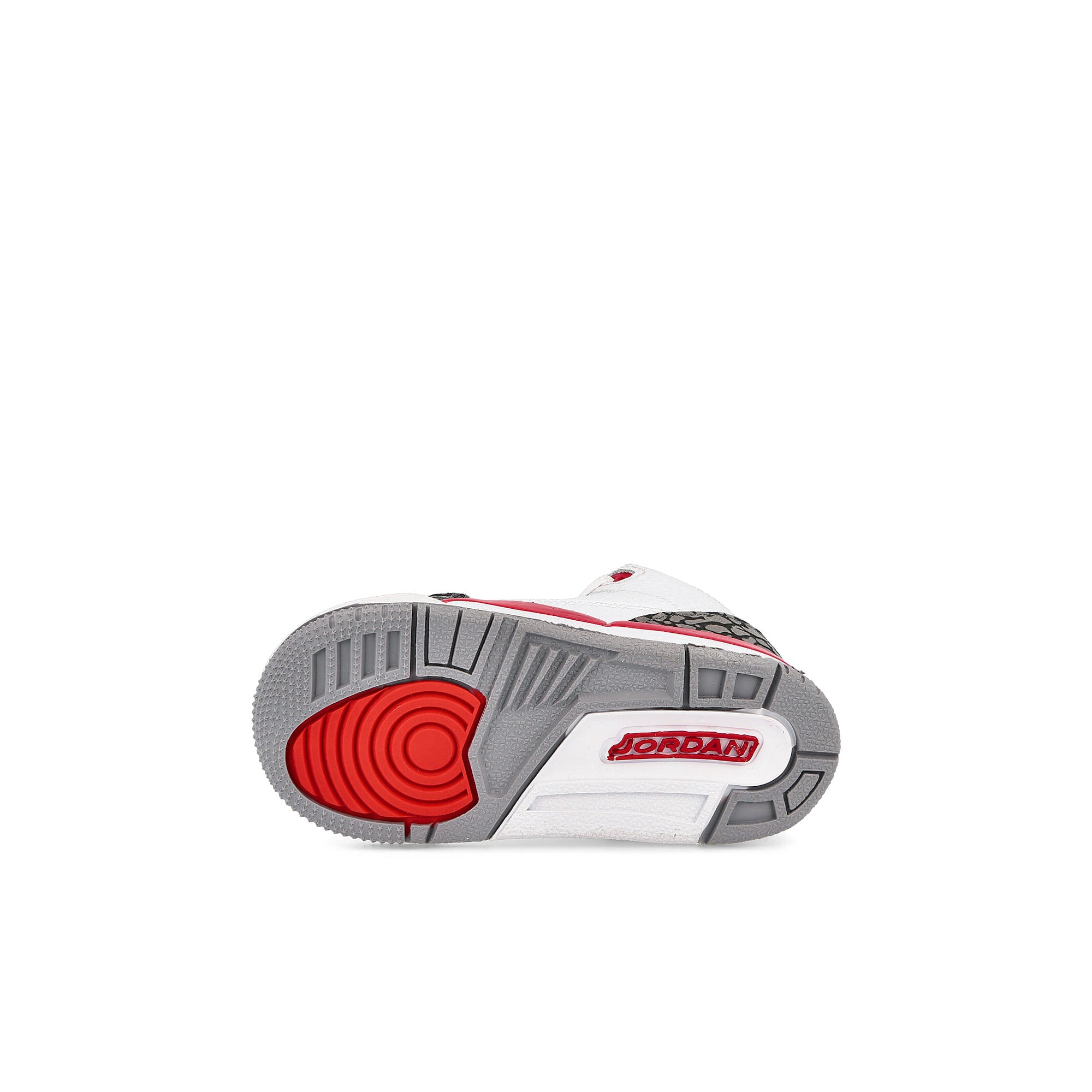 Jordan Air Jordan 3 Retro TD White / Fire Red - Black - Cement Grey Sneakers Detail View 1 | Overkill