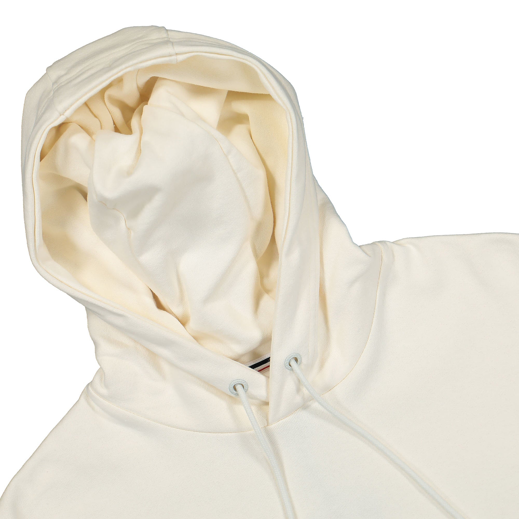 Tommy Jeans Best Hoodie Ancient White Hoodies Close-up | Overkill