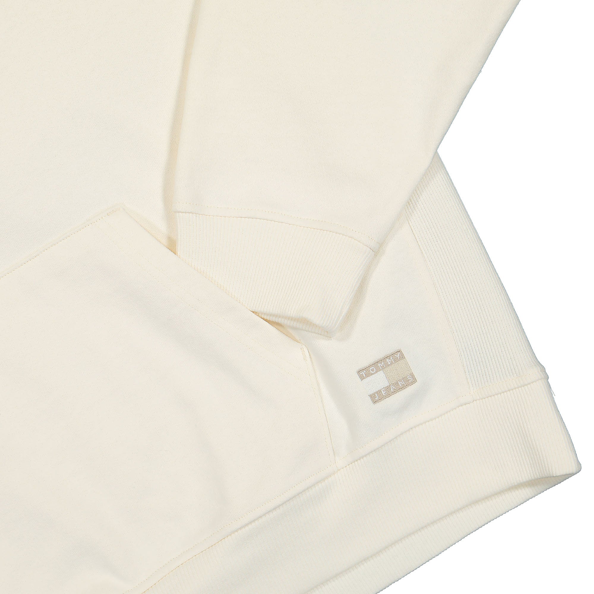 Tommy Jeans Best Hoodie Ancient White Hoodies Detailfoto | Overkill