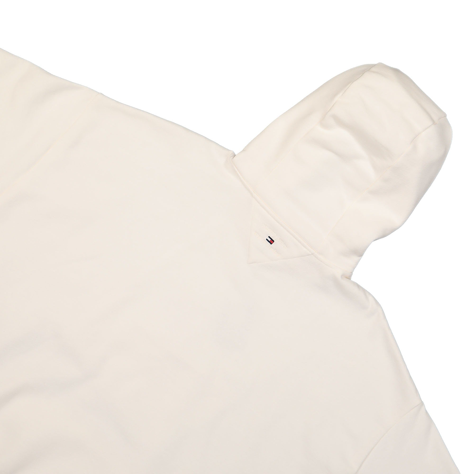 Tommy Jeans TJCU Flag Hoodie Ancient White Hoodies Detail view 1 | Overkill