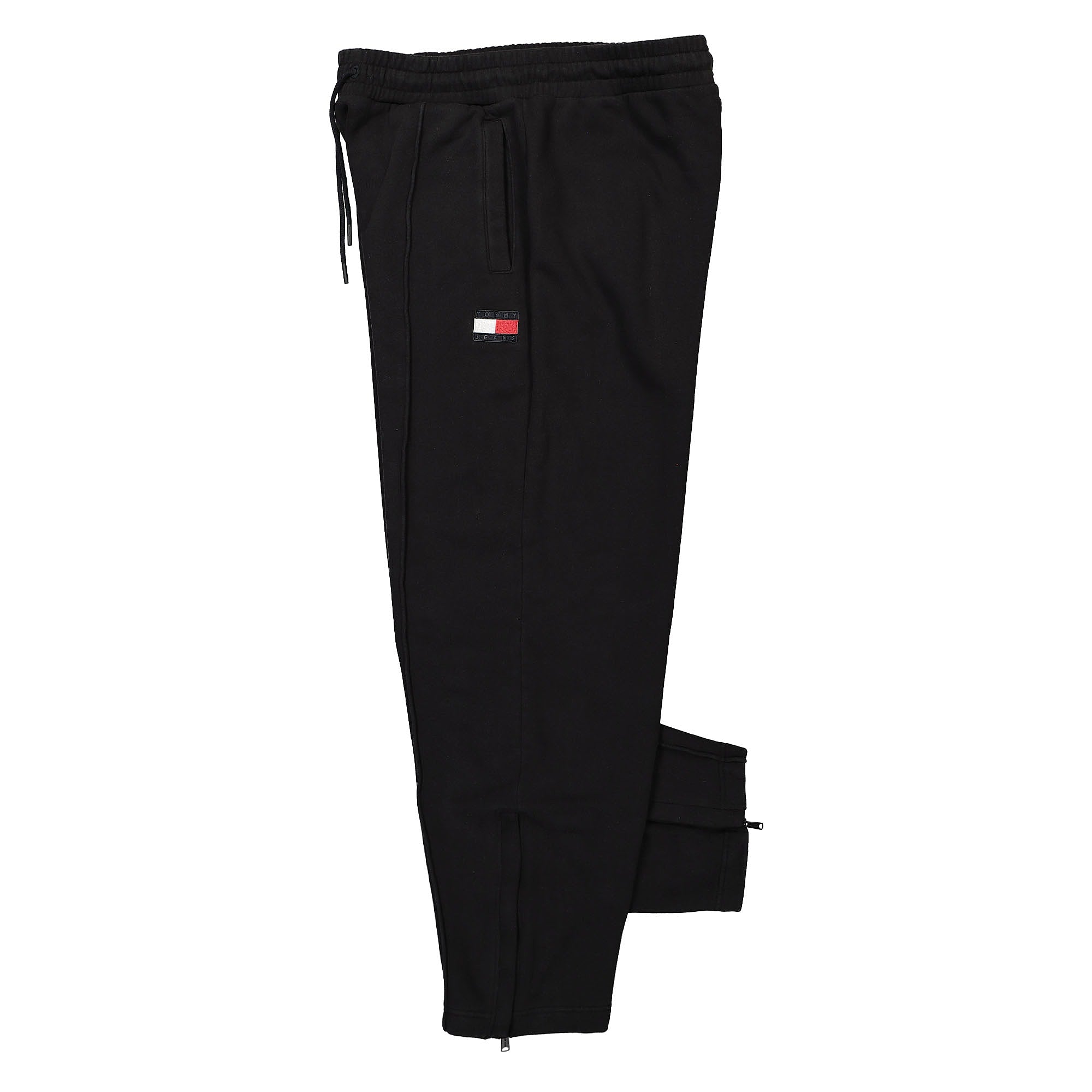 Tommy Jeans TJCU Pintuck Sweatpant Black Sweat & Track Pants Close-up | Overkill