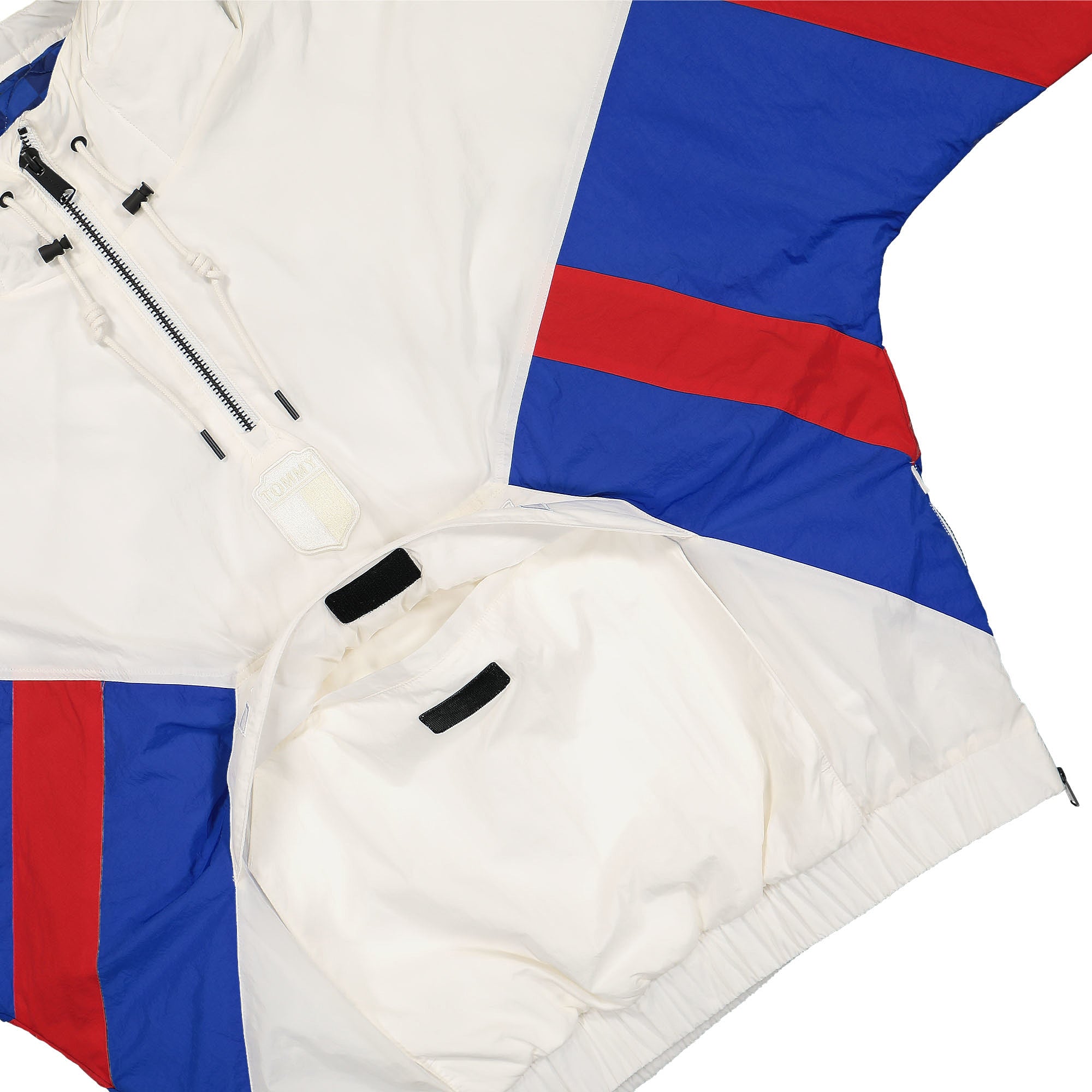Tommy Jeans TJCU Padded Popover Ancient White Jackets Detailfoto | Overkill