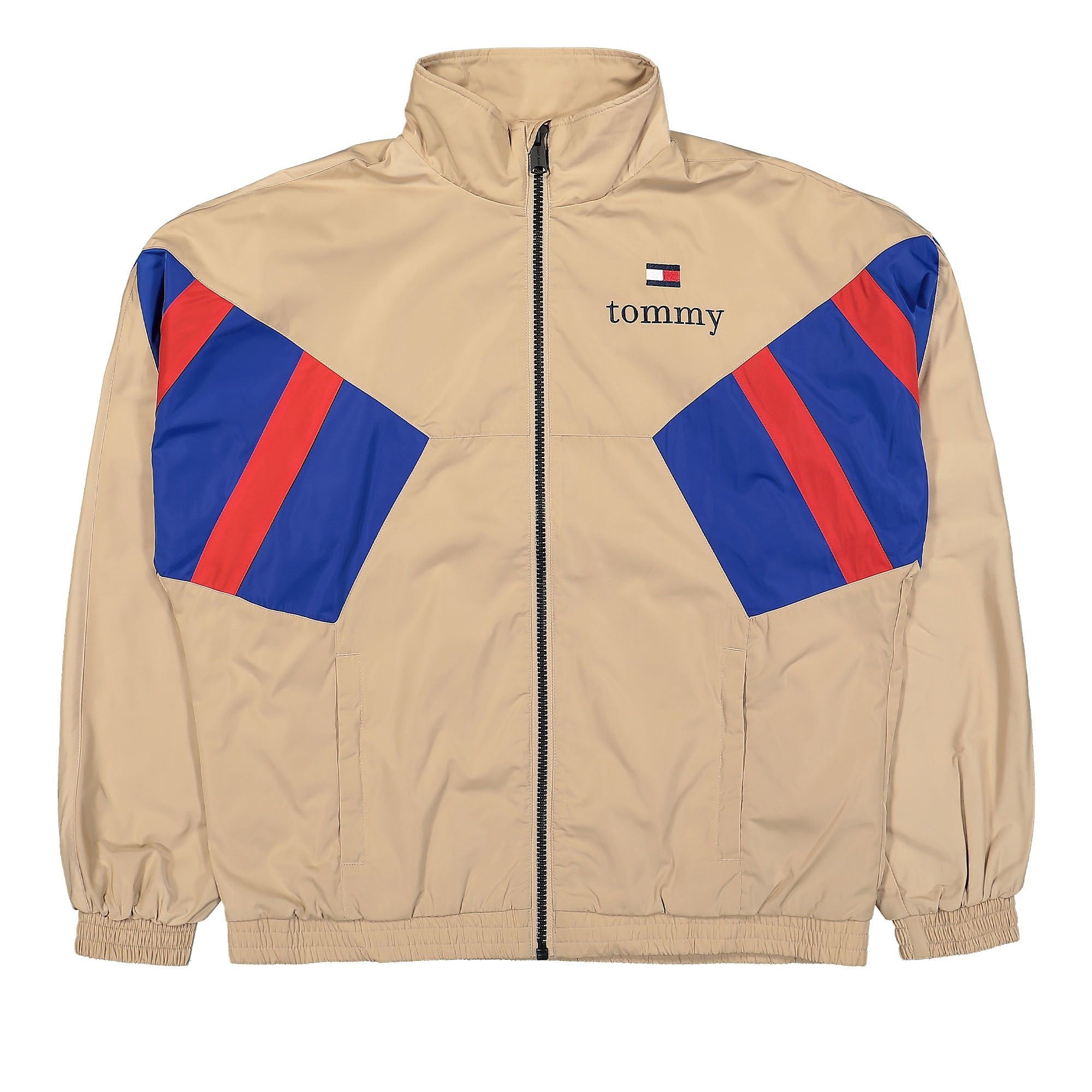 Tommy Jeans TJCU Colorblock Track Jacket Horseradish Track Jackets DM0DM15174ACC | Overkill