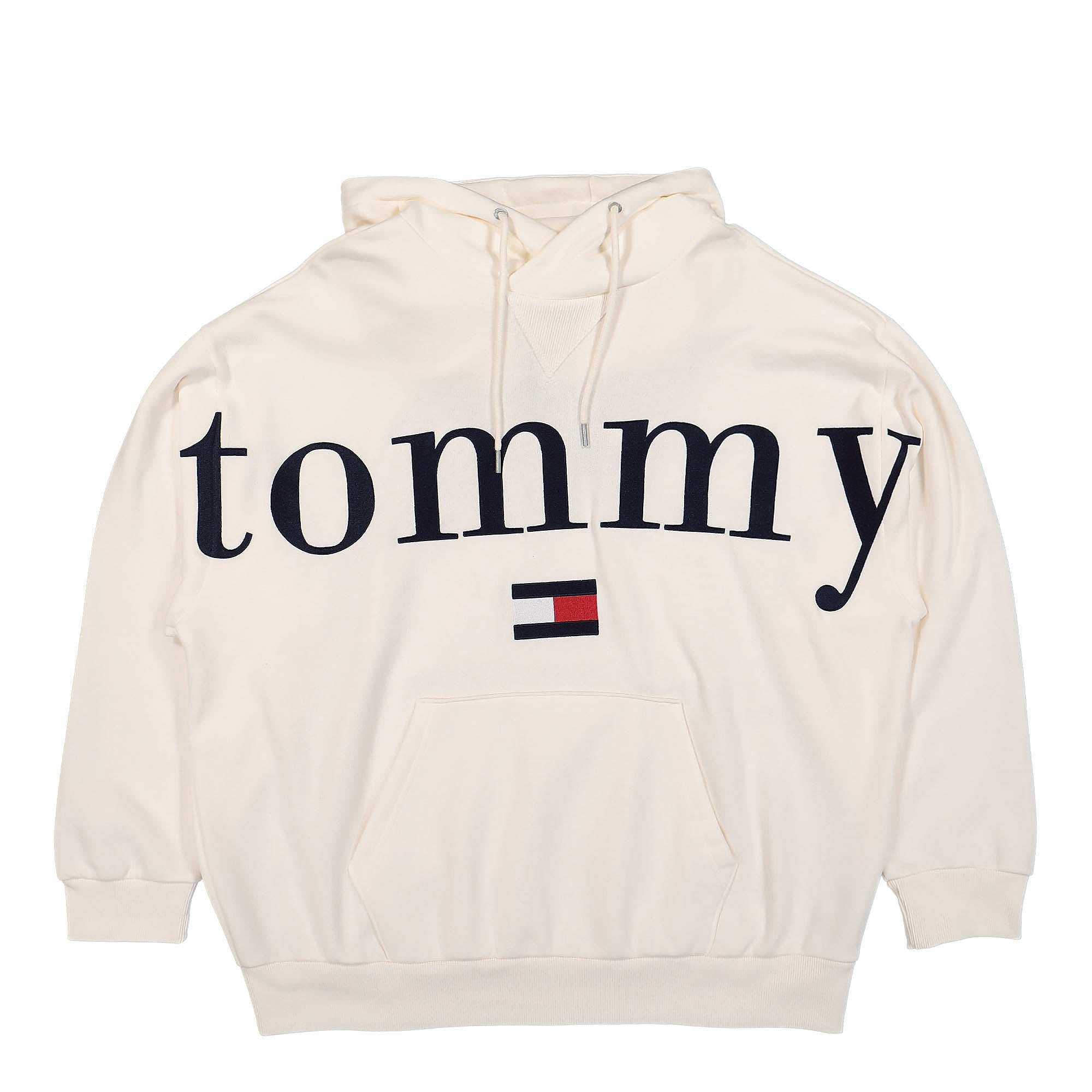 Tommy Jeans TJCU Tommy Hoodie Ancient White Hoodies DM0DM15285YBH | Overkill