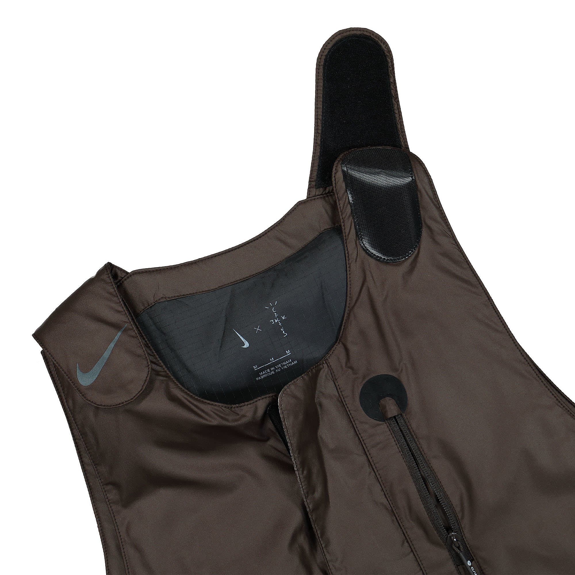 Nike NRG BH Vest Velvet Brown Vests Close-up | Overkill
