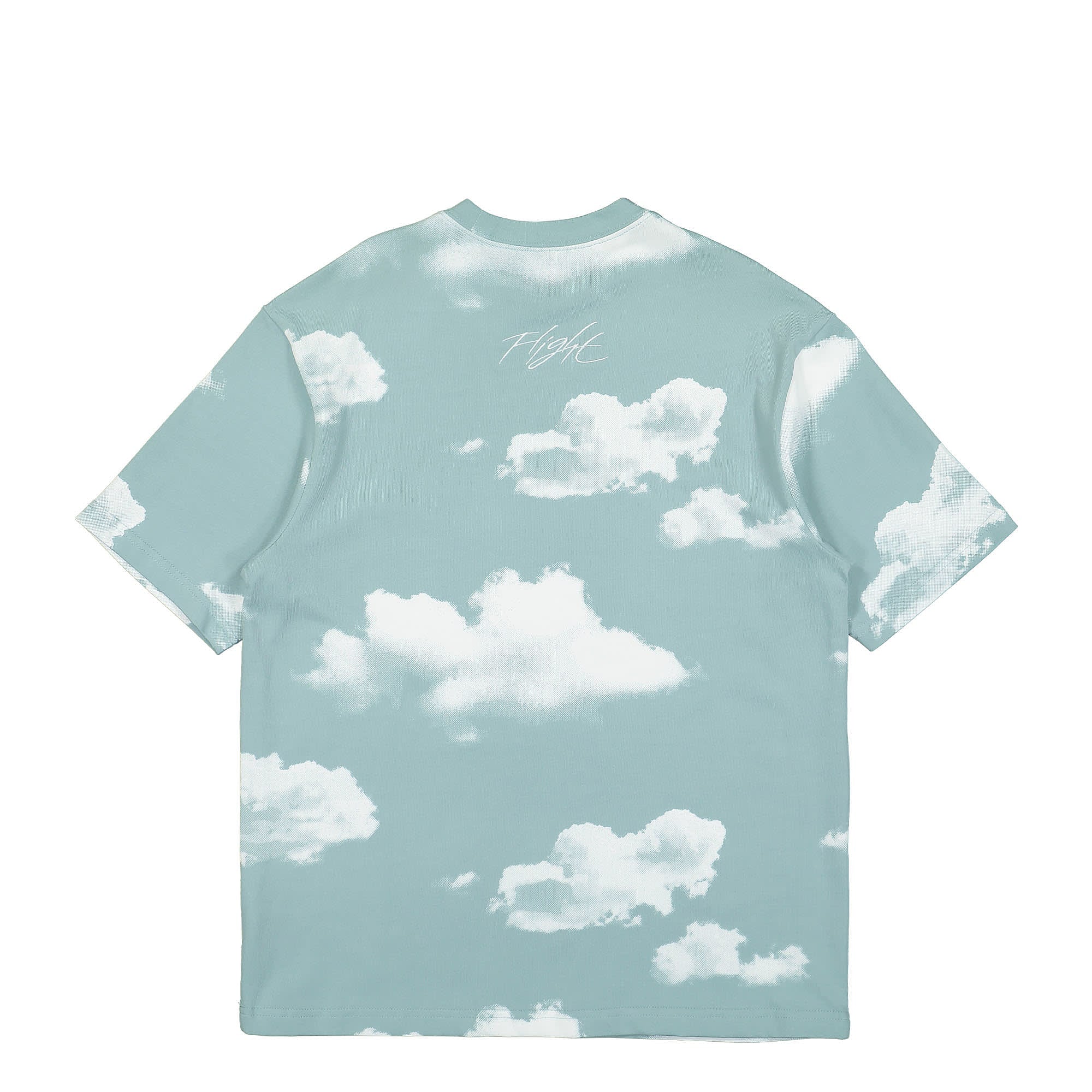 Jordan Air Jordan Essentials Statement 85 All Over Print Crew Tee Ocean Cube T-Shirts Material | Overkill