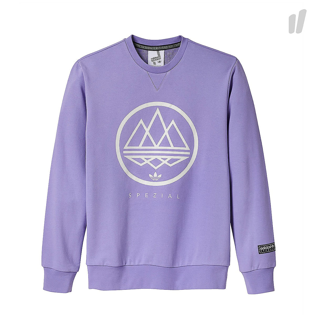 adidas Mod Trefoil Crew SPZL Light Purple Sweatshirts DM1687 | Overkill