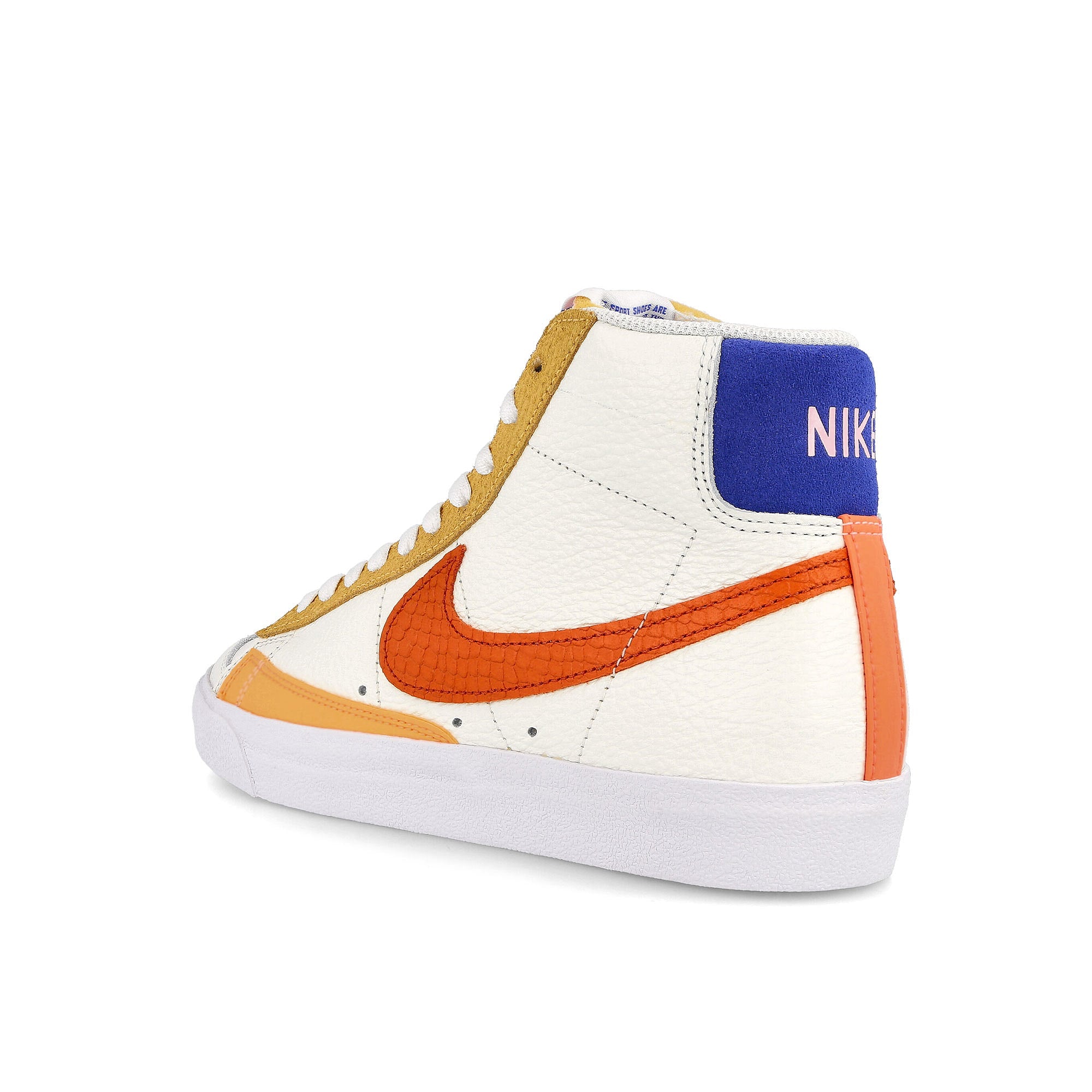 Nike wmns blazer mid ´77 Sail-Campfire Orange - White - Cirtron Pulse Mid Top Sneakers Material | Overkill