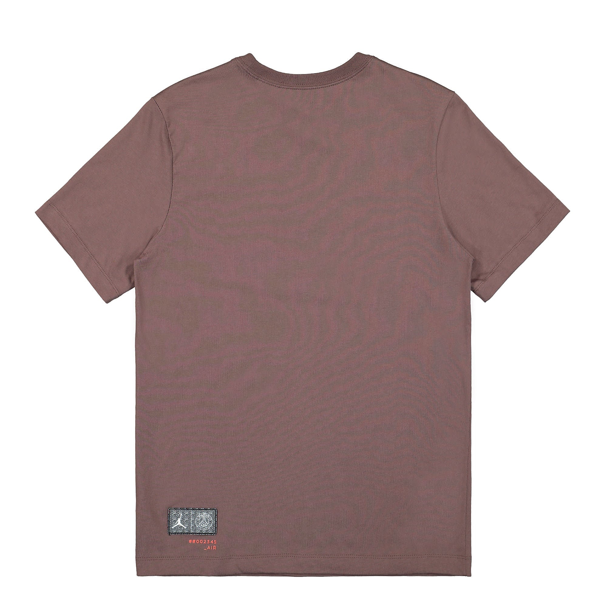 Jordan Paris Saint Germain x Air Jordan Wordmark Tee Plum Eclipse / Bright Crimson / Black T-Shirts Material | Overkill