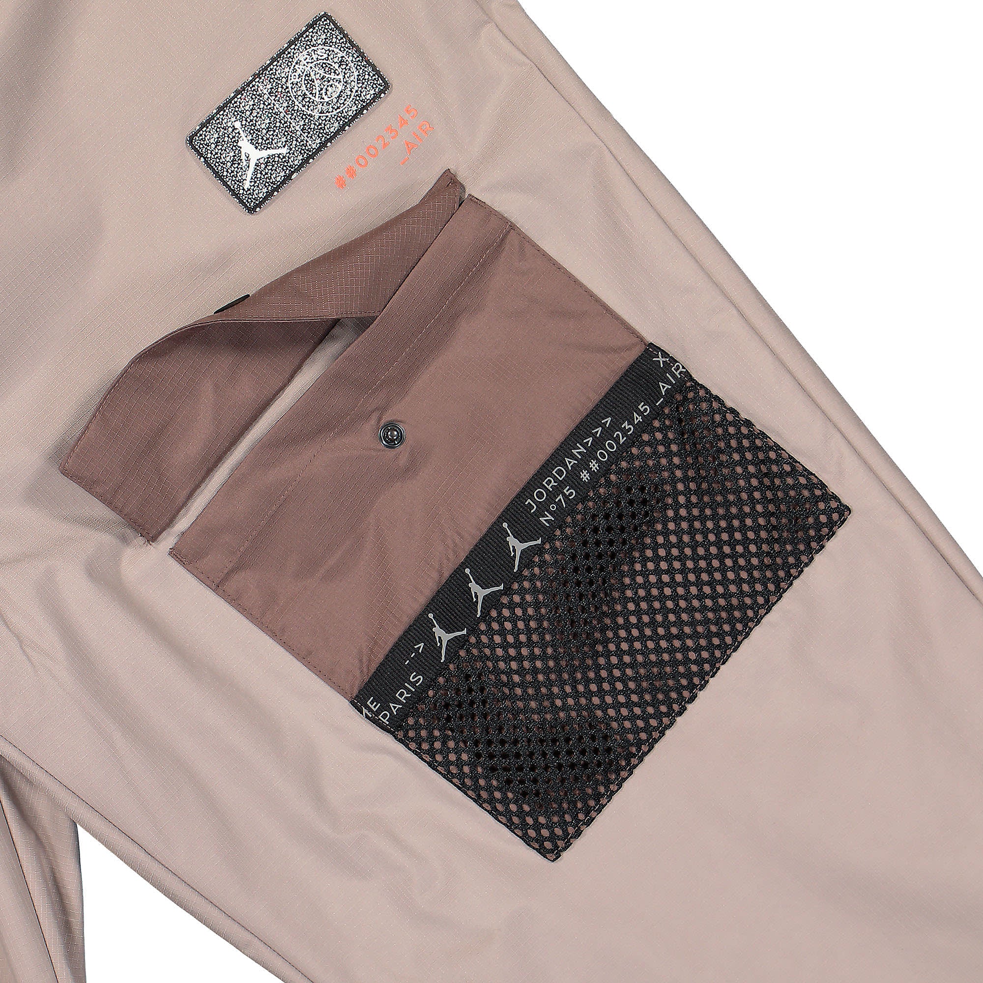 Jordan Paris Saint Germain x Air Jordan Woven Pant Black / Plum Eclipse Sweat & Track Pants Detail view 1 | Overkill