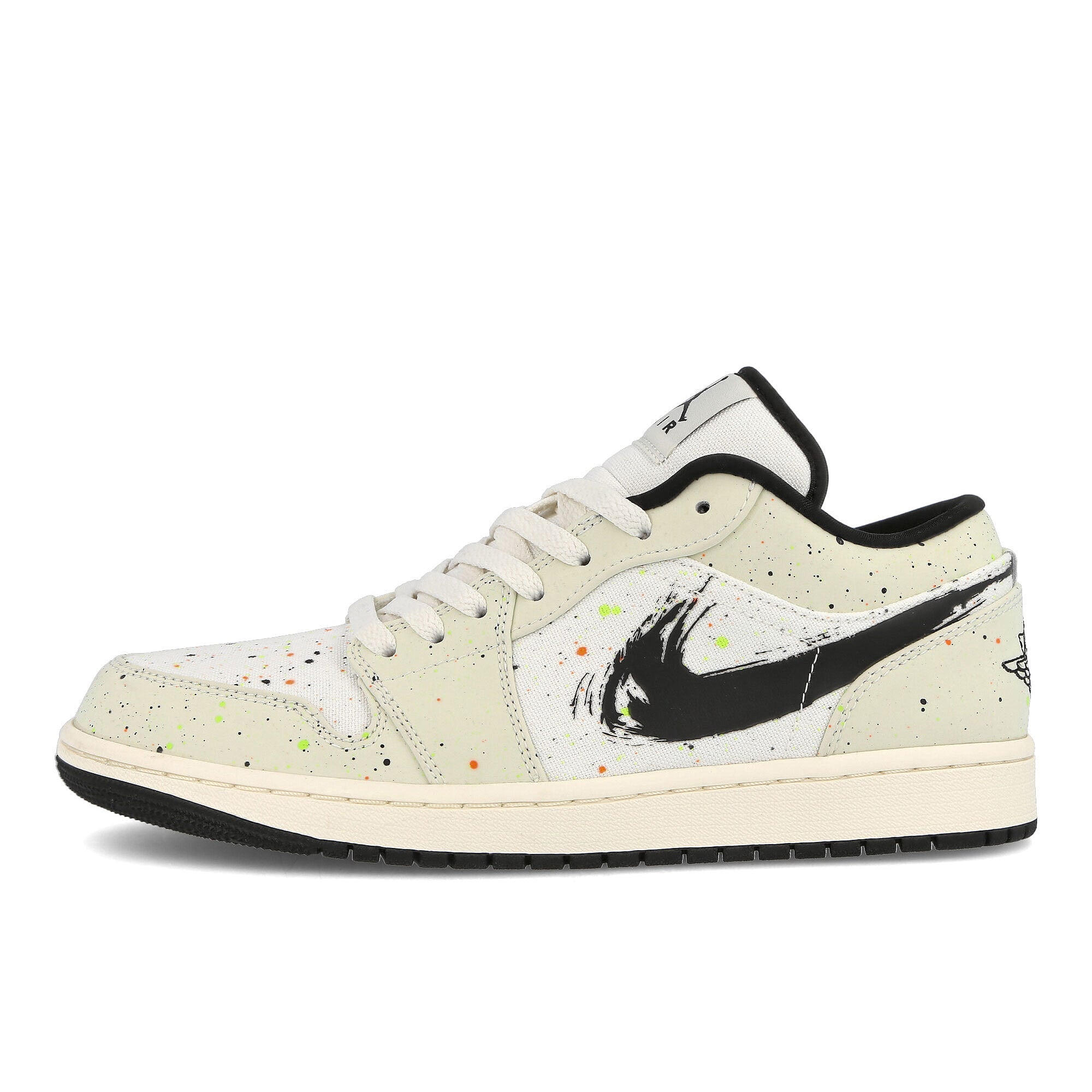 Jordan Air Jordan 1 Low SE Sail / Black - Total Orange - Electric Green DM3528 100 | Overkill