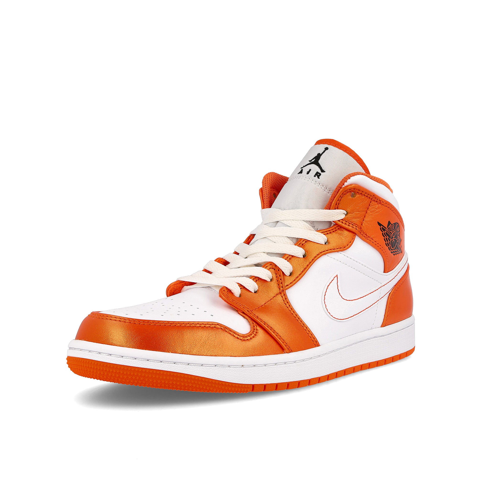 Jordan Air Jordan 1 Mid SE Electro Orange / Black - White Detailfoto | Overkill
