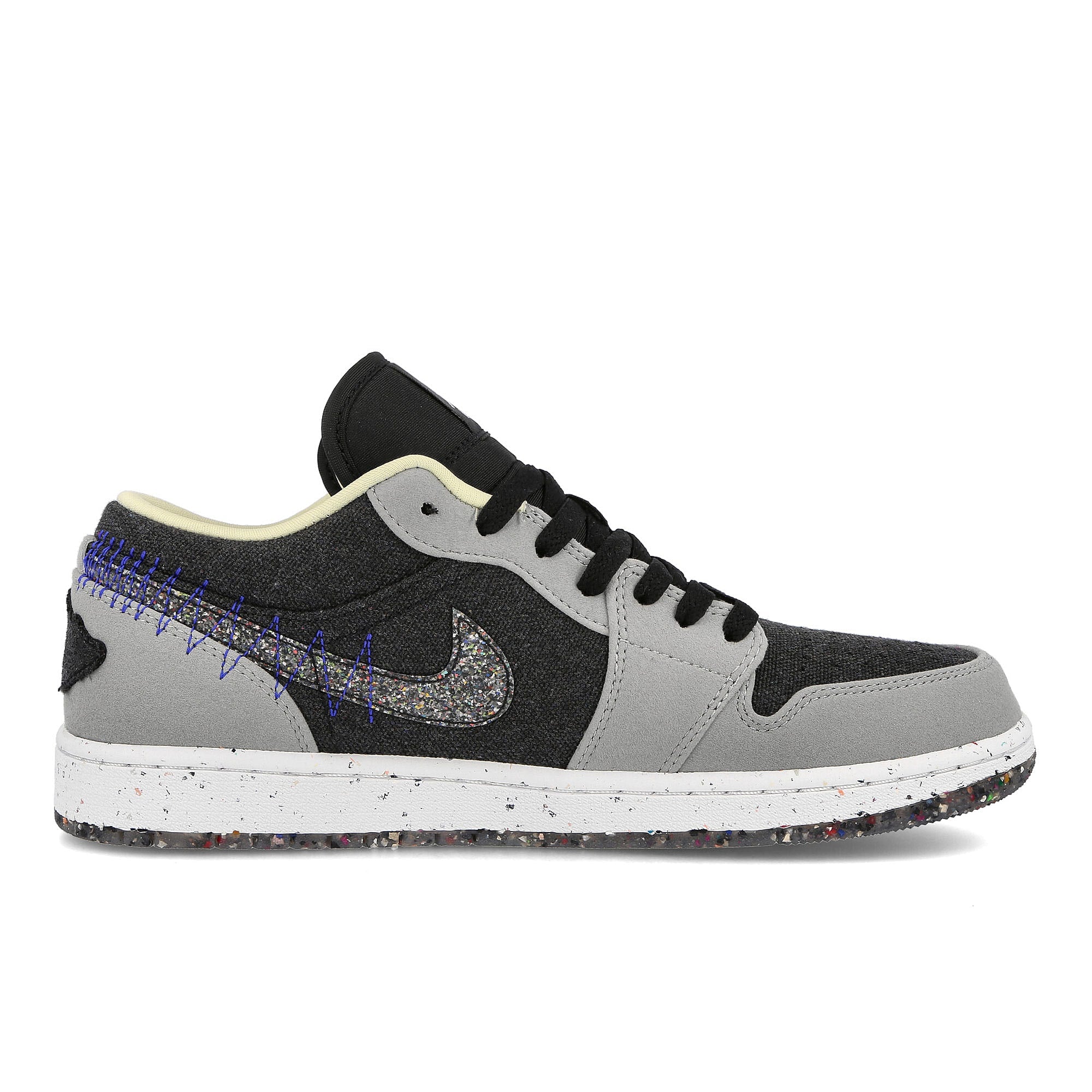 Jordan Air Jordan 1 Low SE Light Smoke Grey / Multi Color - Black Material | Overkill