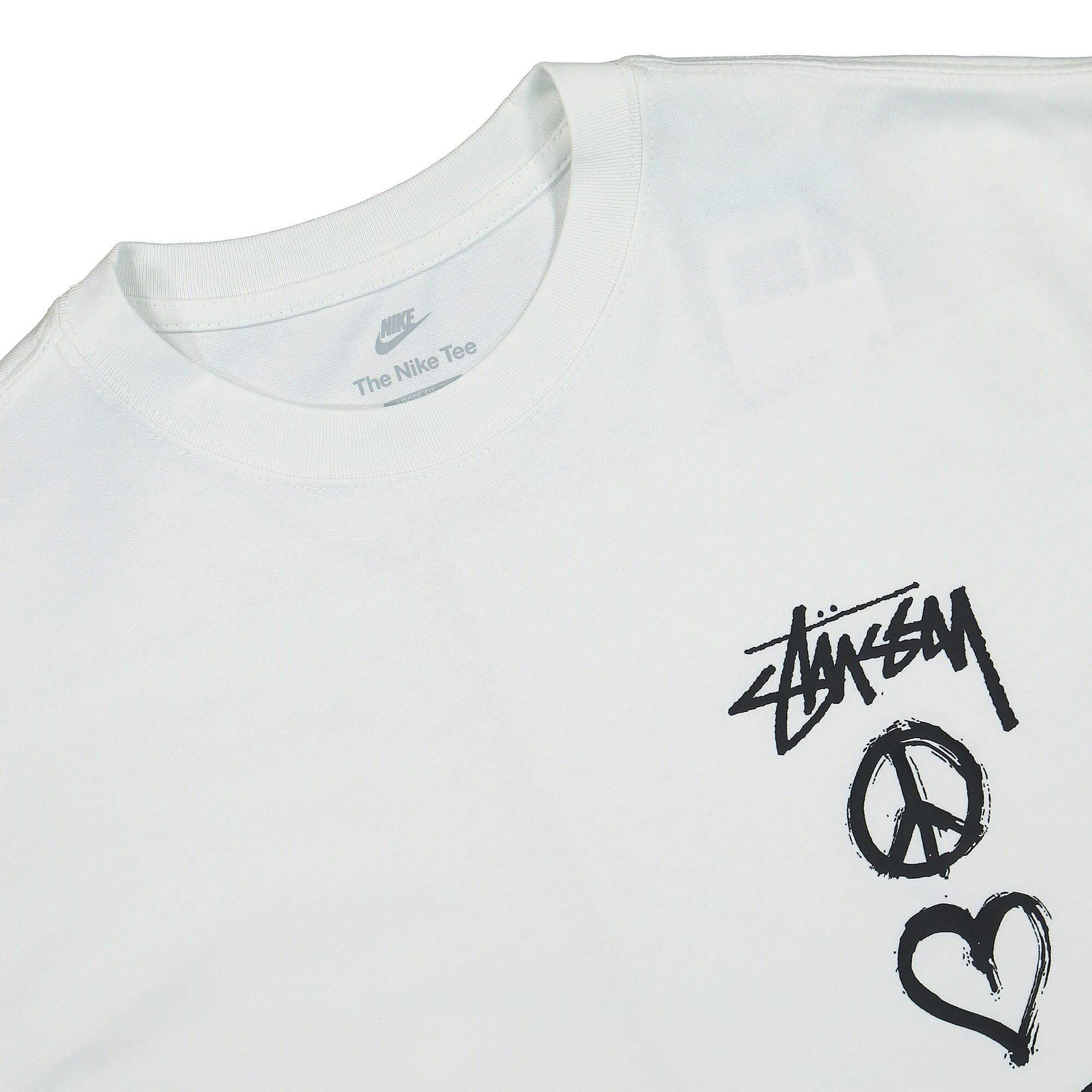 Nike Stussy x Nike NRG SS Tee Summit White T-Shirts Close-up | Overkill