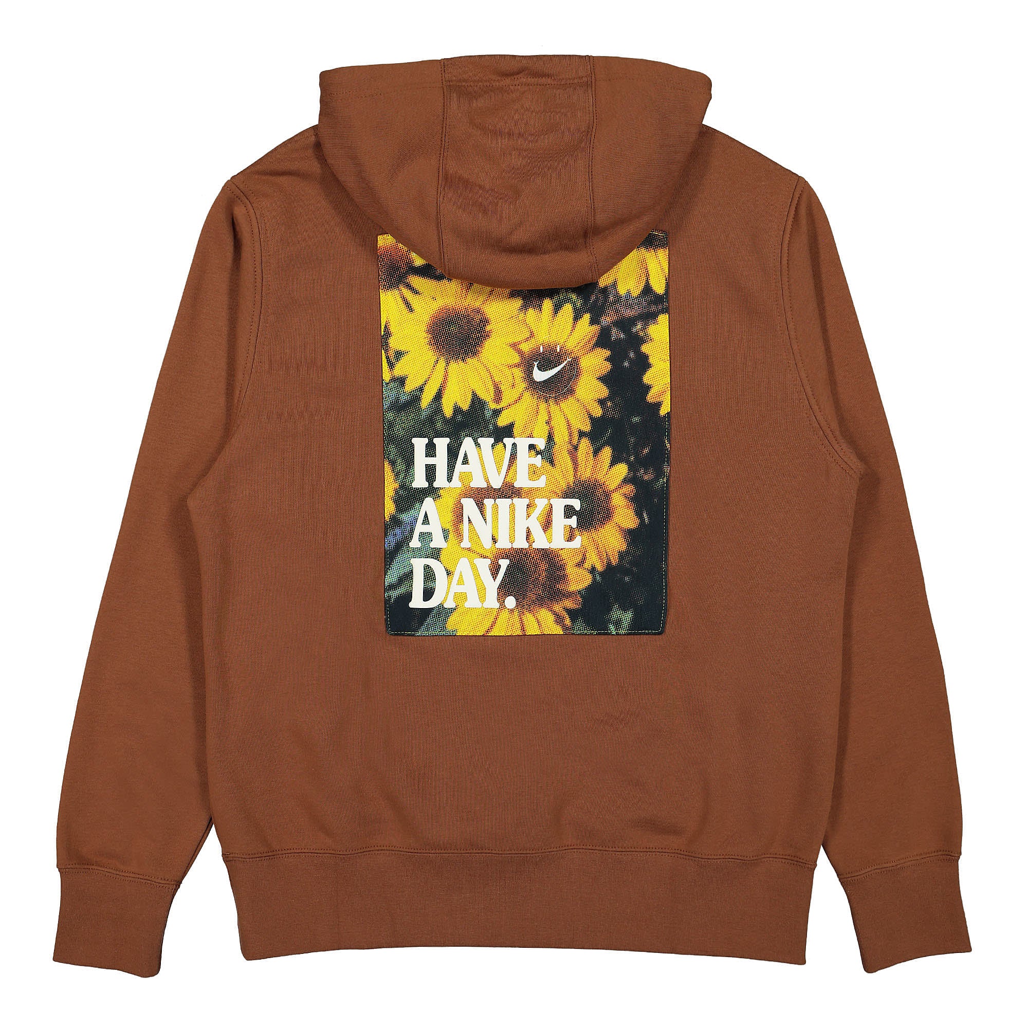 Nike NSW HBR-S French Terry Hoodie Pecan / White Hoodies Material | Overkill