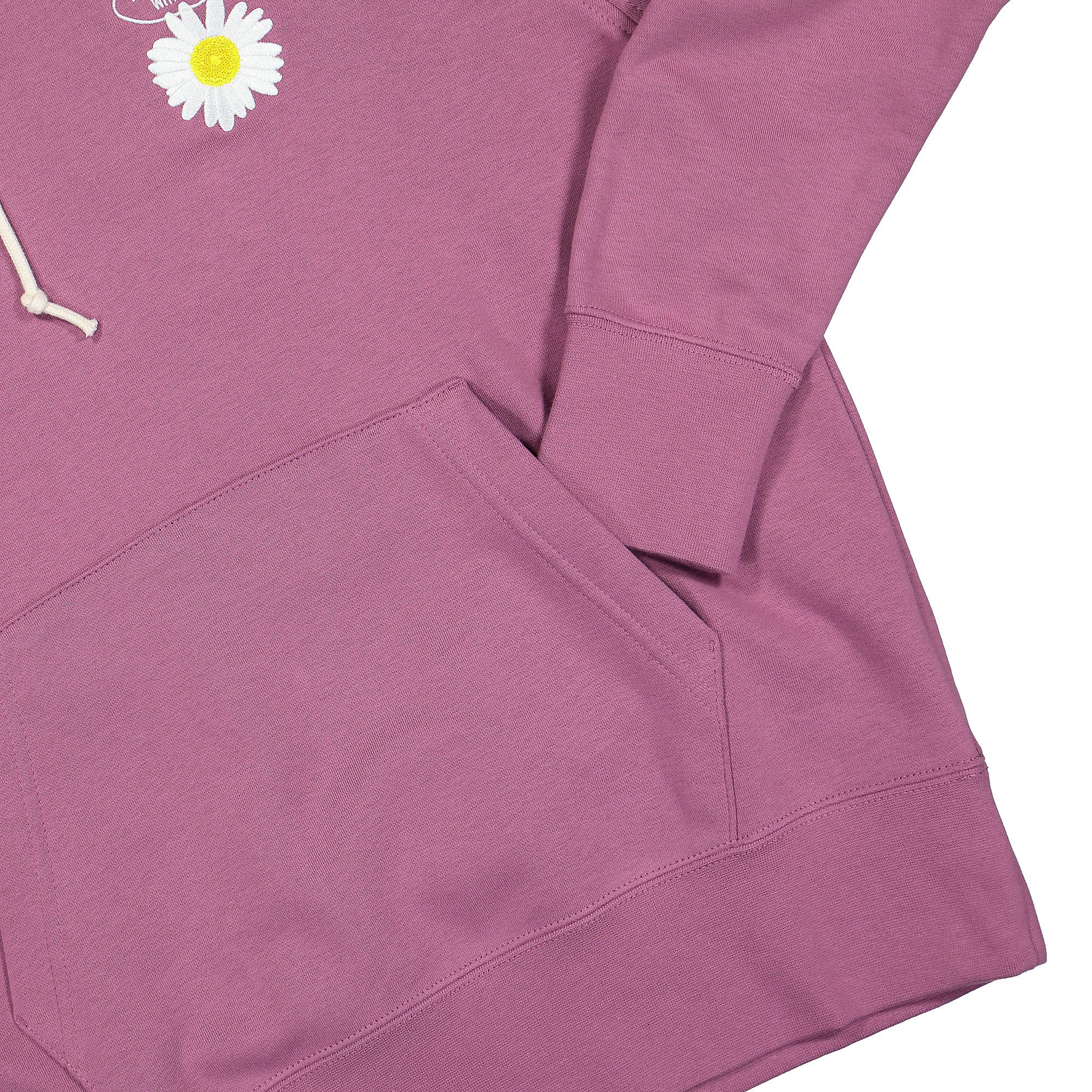 Nike NSW HBR-S French Terry Hoodie Light Bordeaux / Vivid Sulfur Hoodies Detailfoto | Overkill