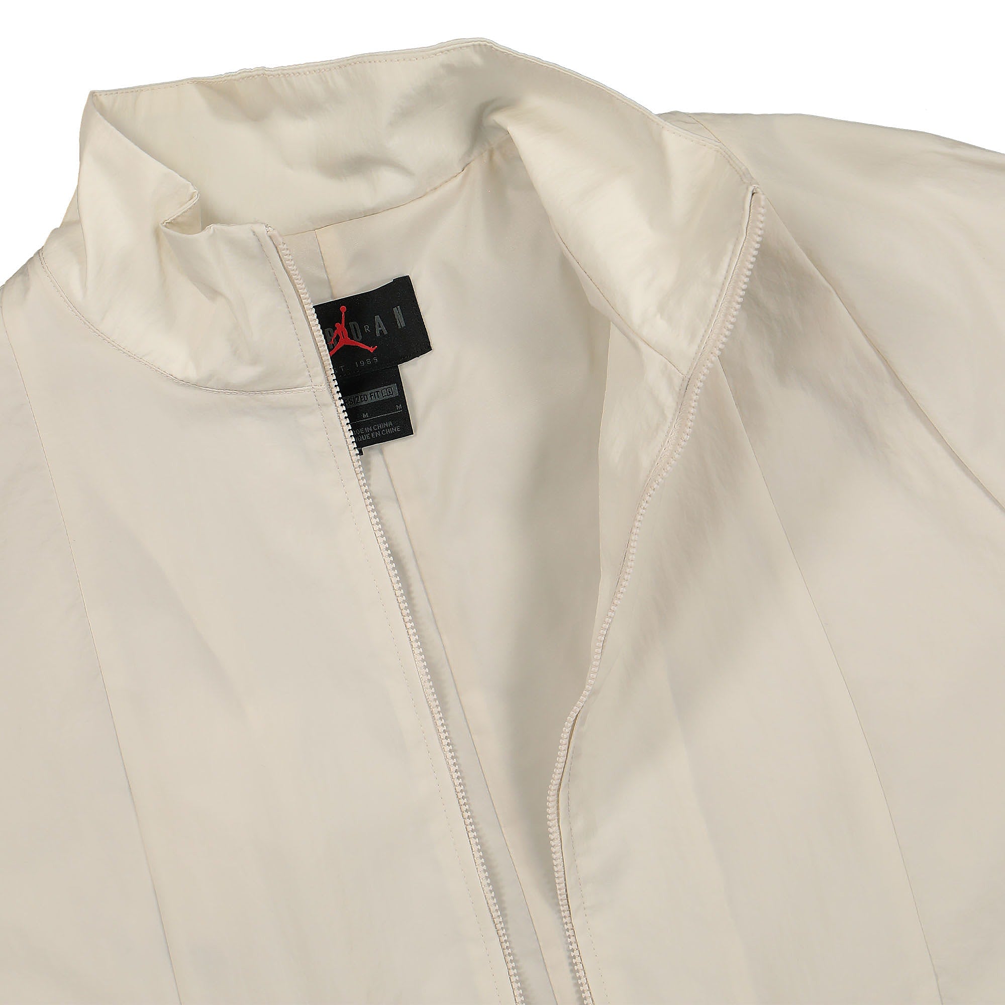 Jordan Wmns Air Jordan Essentials Oversized Jacket Light Orewood Brown Jackets Close-up | Overkill