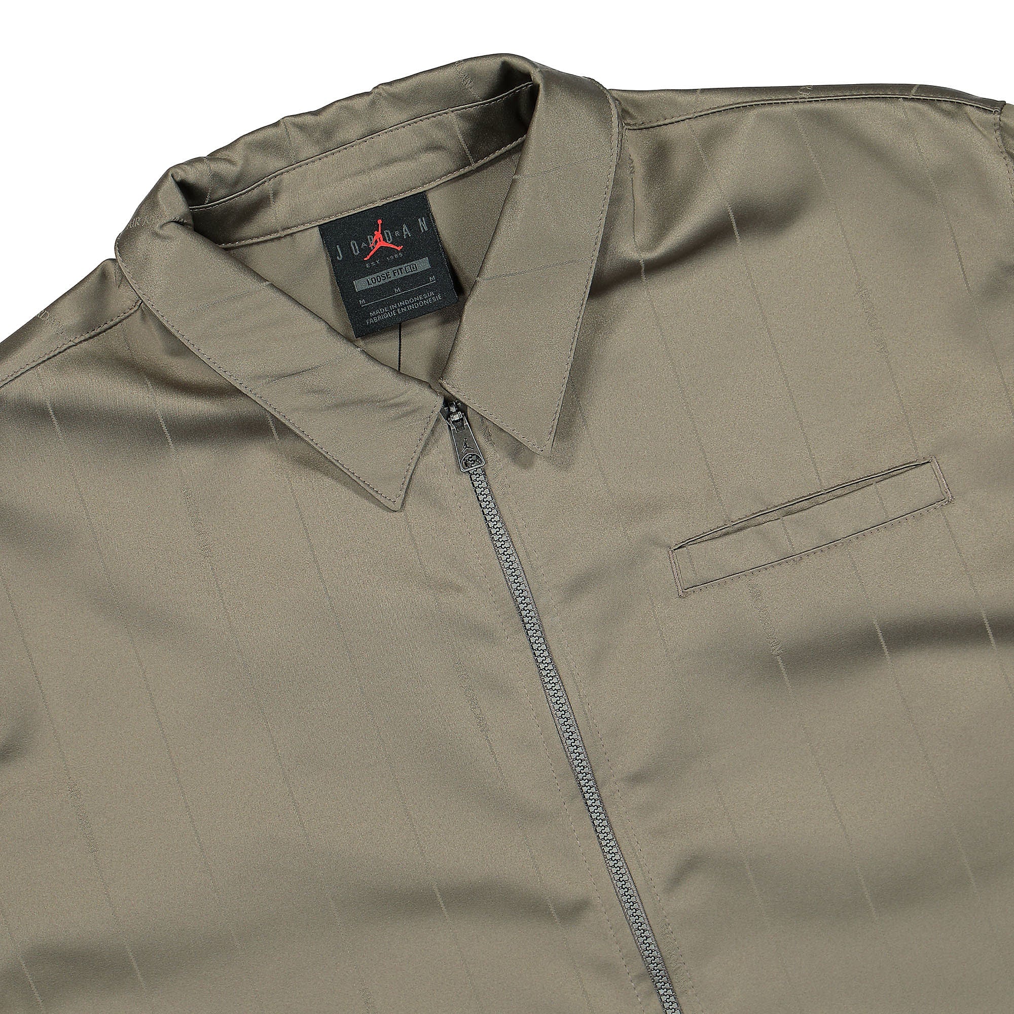 Jordan Wmns Air Jordan Heritage Flightsuit Olive Grey / Black Dresses Close-up | Overkill