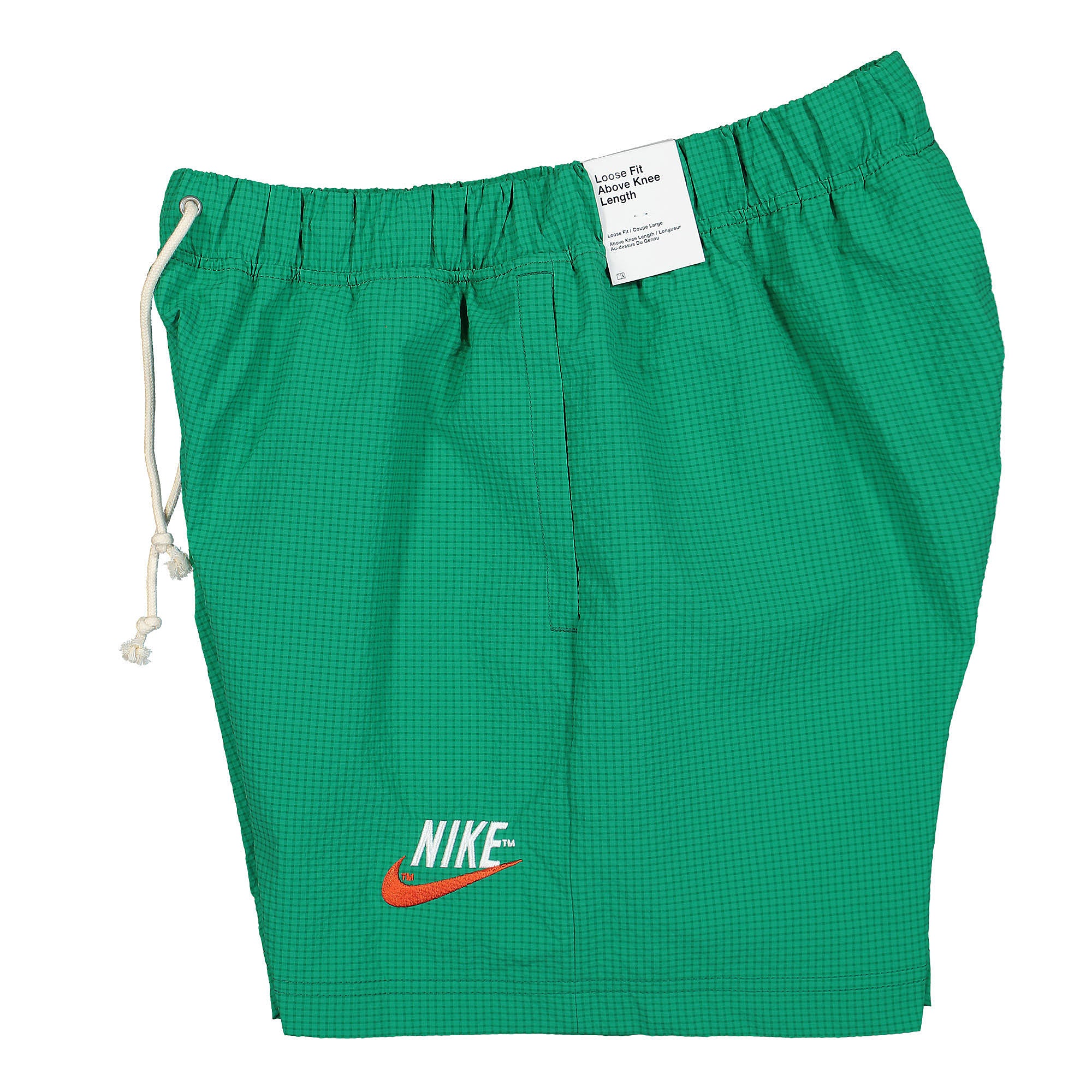 Nike NSW Trend Lined Woven Shorts Malachite Shorts Close-up | Overkill