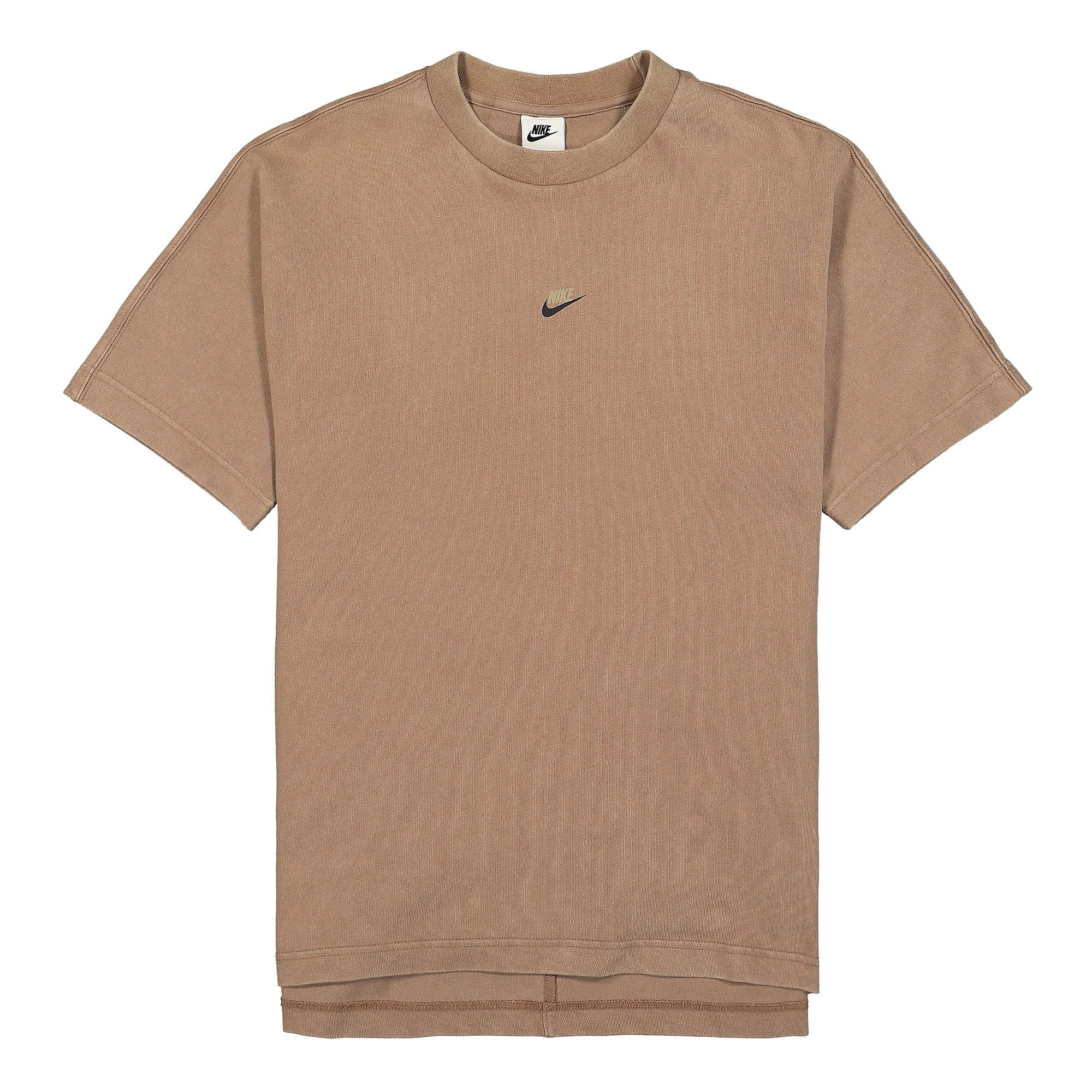 Nike NSW Sport Essentials Wash SS Tee Archaeo Brown / Sail / Ice Silver / Khaki T-Shirts DM6670 256 | Overkill