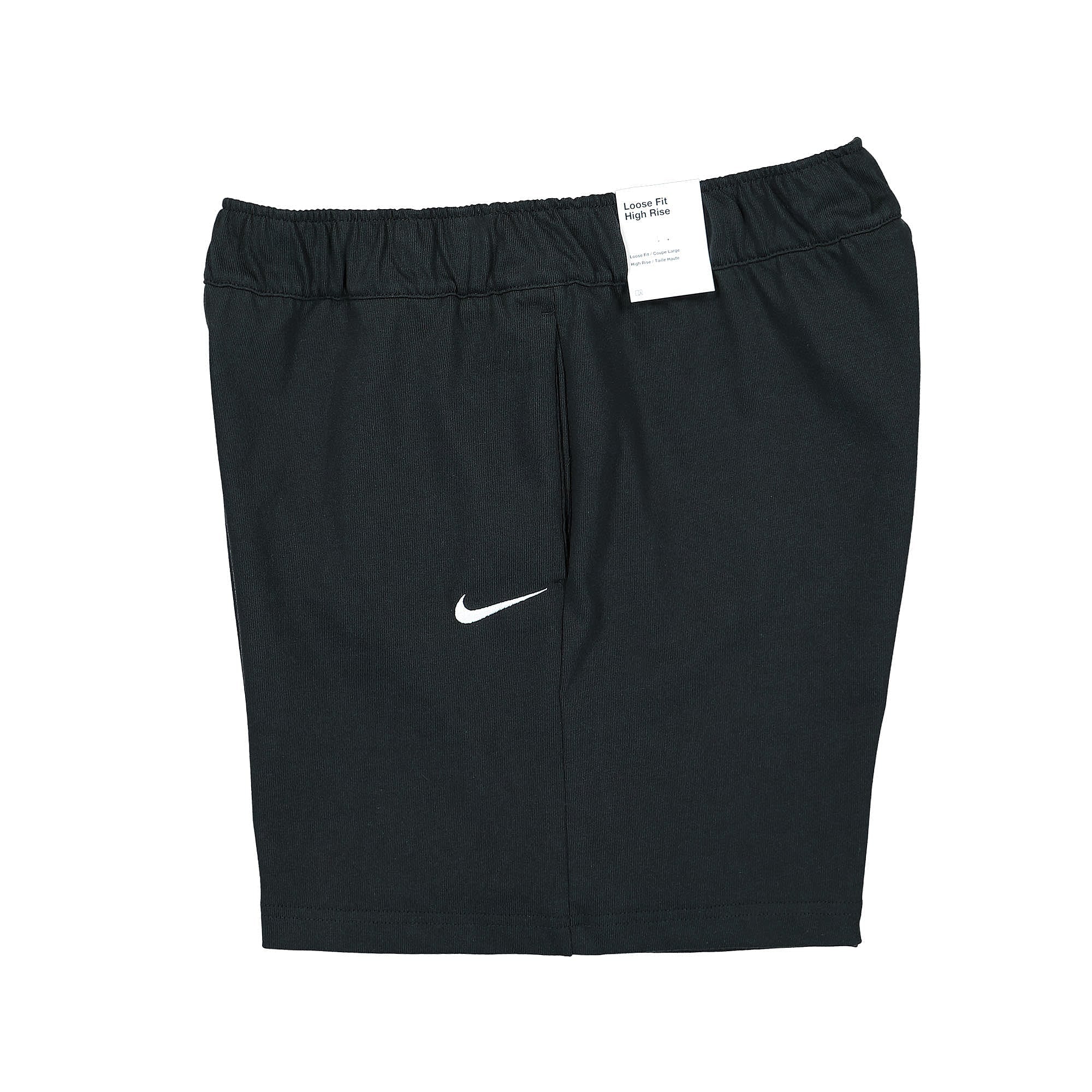 Nike Wmns NSW Jersey Short Black / White Shorts Close-up | Overkill