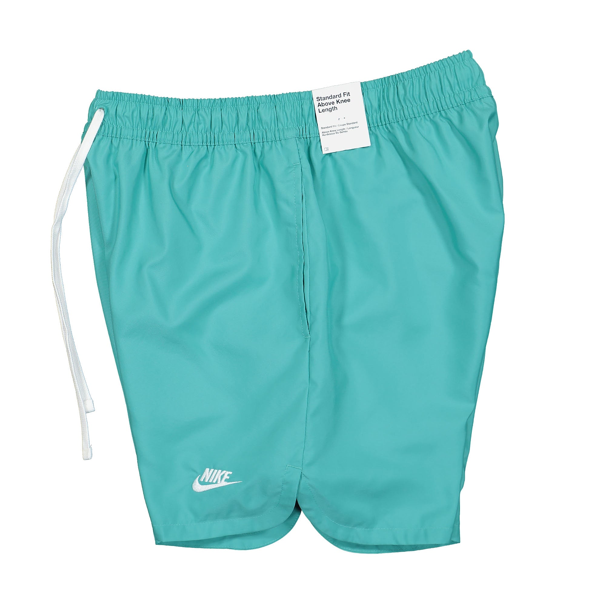 Nike Club Woven Lined Flow Short Washed Teal / White Shorts Close-up | Overkill