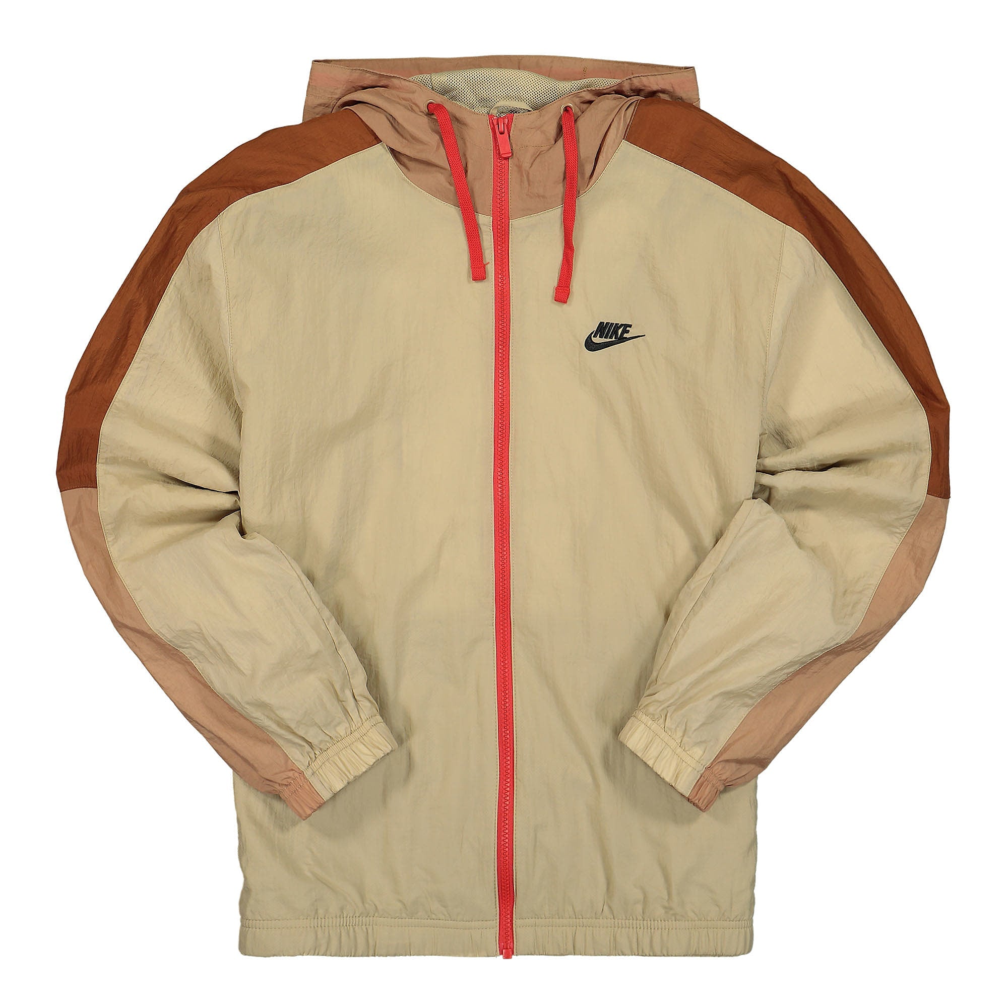 Nike NSW Sport Essentials Hooded Tracksuit Limestone / Black Hoodies Material | Overkill