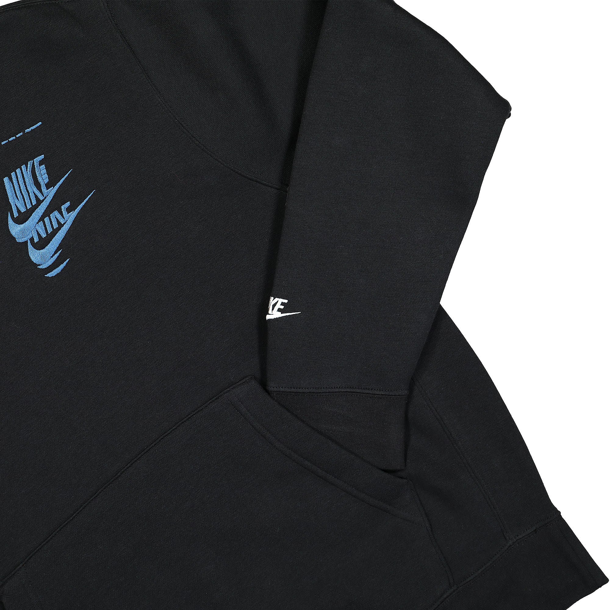 Nike NSW Sport Essentials Plus MFTA Hoodie Black / White Hoodies Detailfoto | Overkill