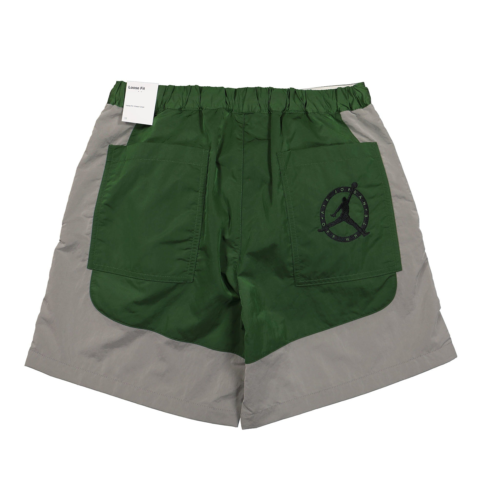 Jordan Off-White x Air Jordan Short Forest Green / Phantom Black / Black Shorts Material | Overkill