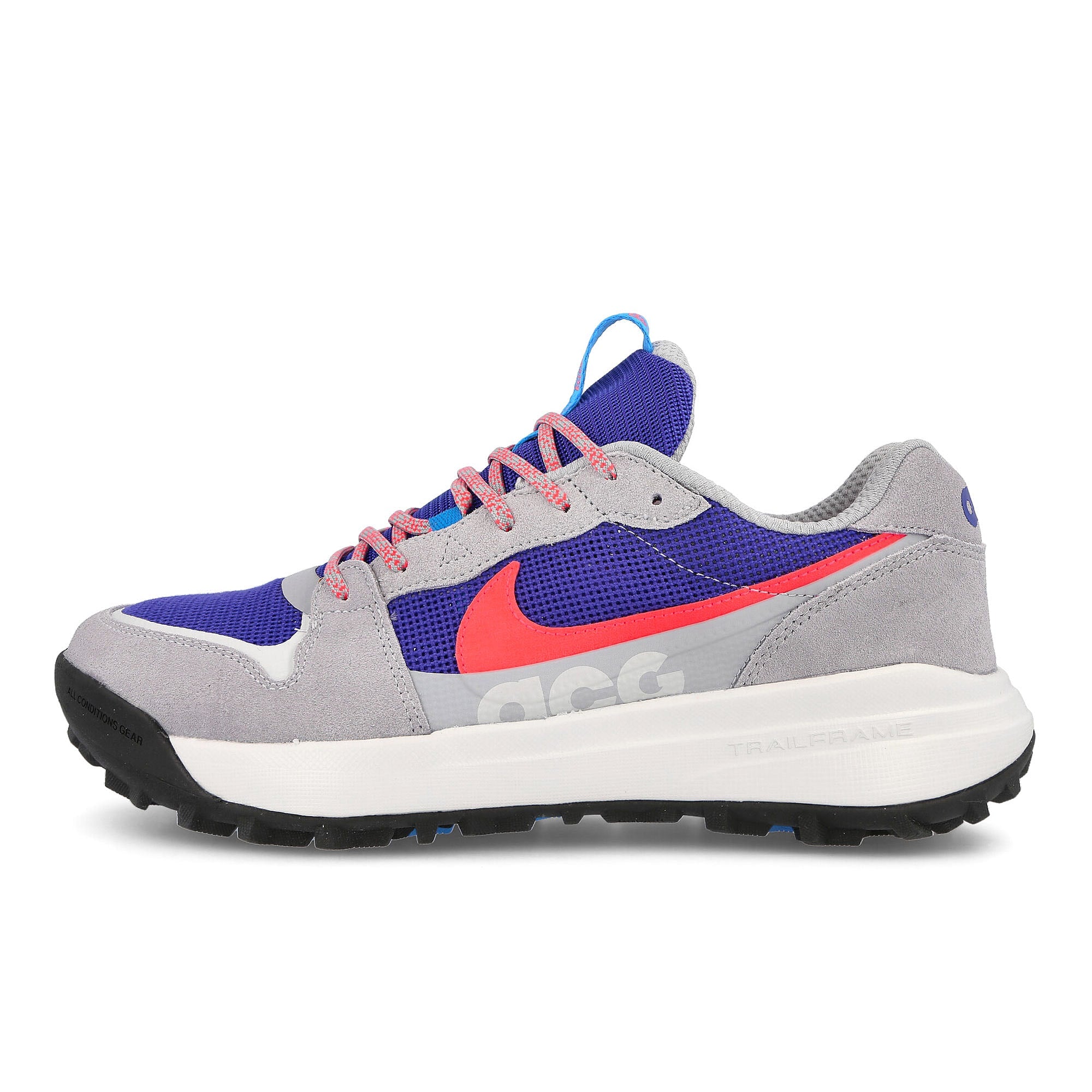 Nike acg lowcate Wolf Grey-Bright Crimson - Indigo Burst Low Top Sneakers DM8019 001 | Overkill
