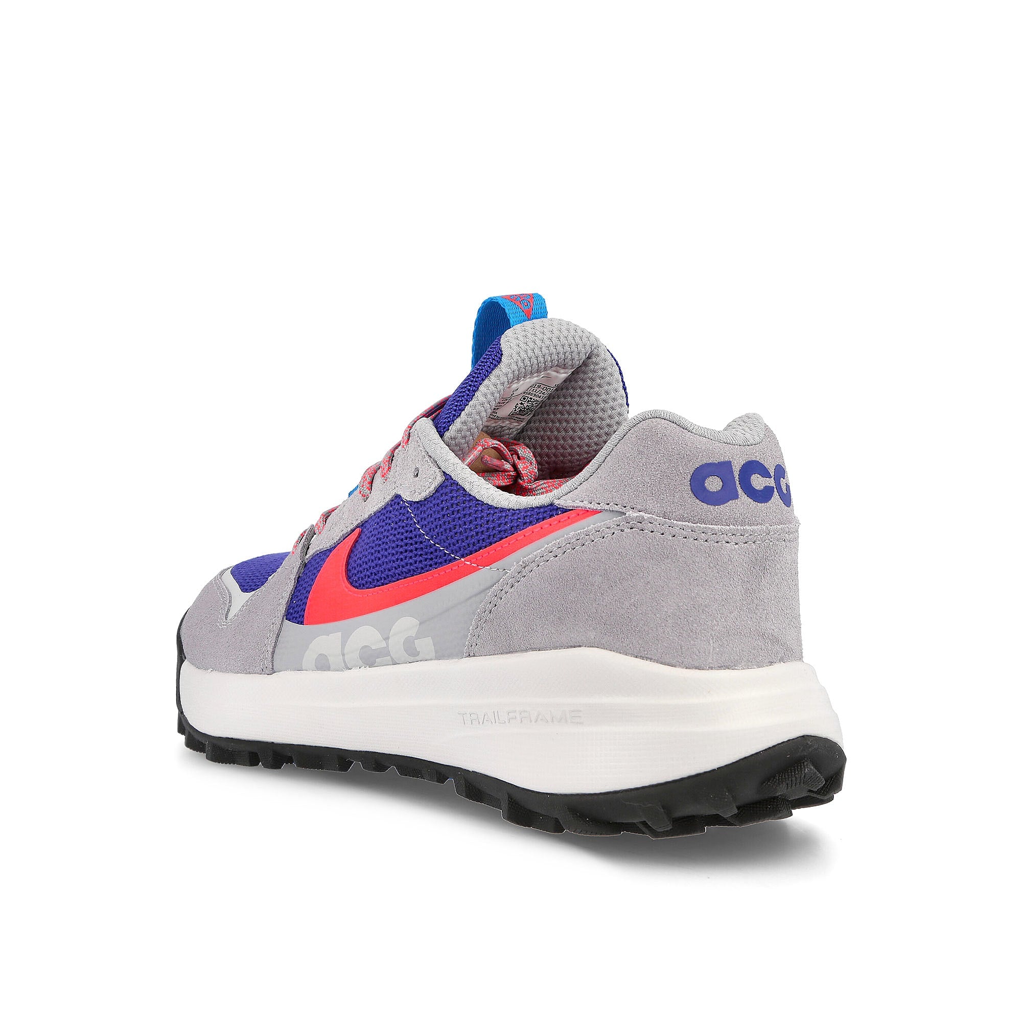 Nike acg lowcate Wolf Grey-Bright Crimson - Indigo Burst Low Top Sneakers Material | Overkill