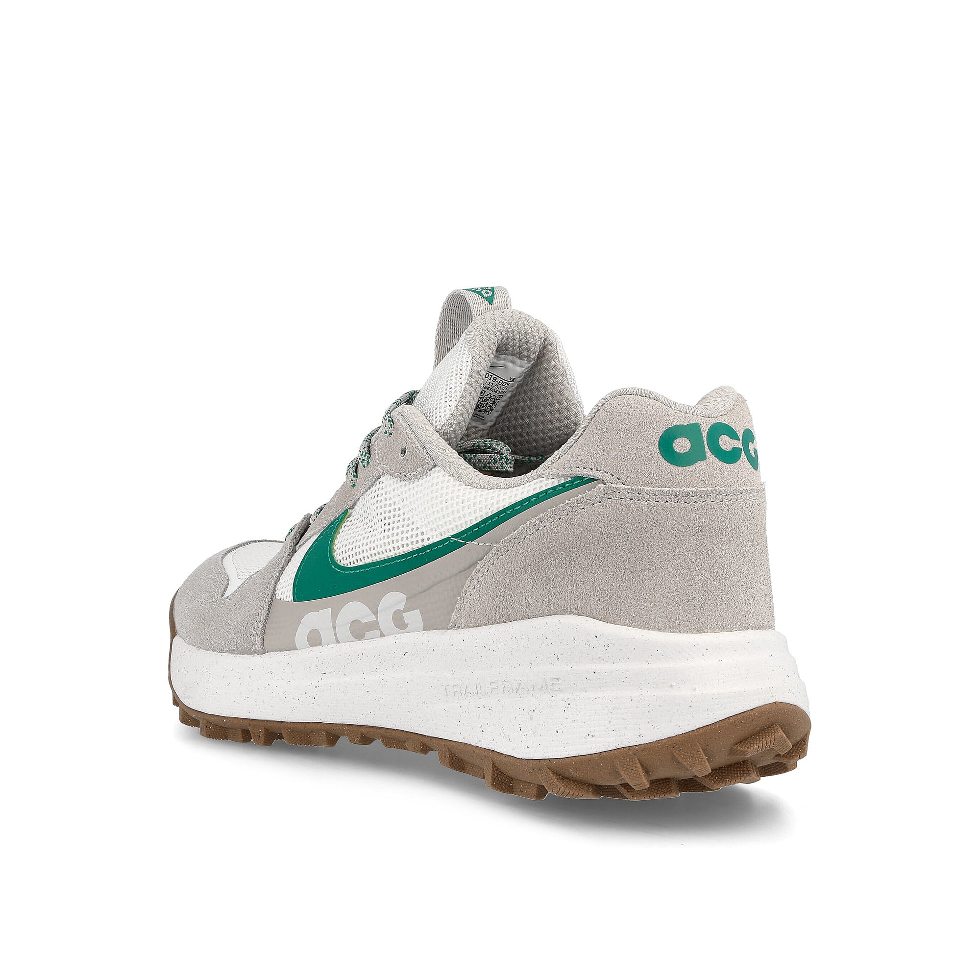 Nike acg lowcate Light Iron Ore-Malachite - Summit White - Volt Low Top Sneakers Material | Overkill