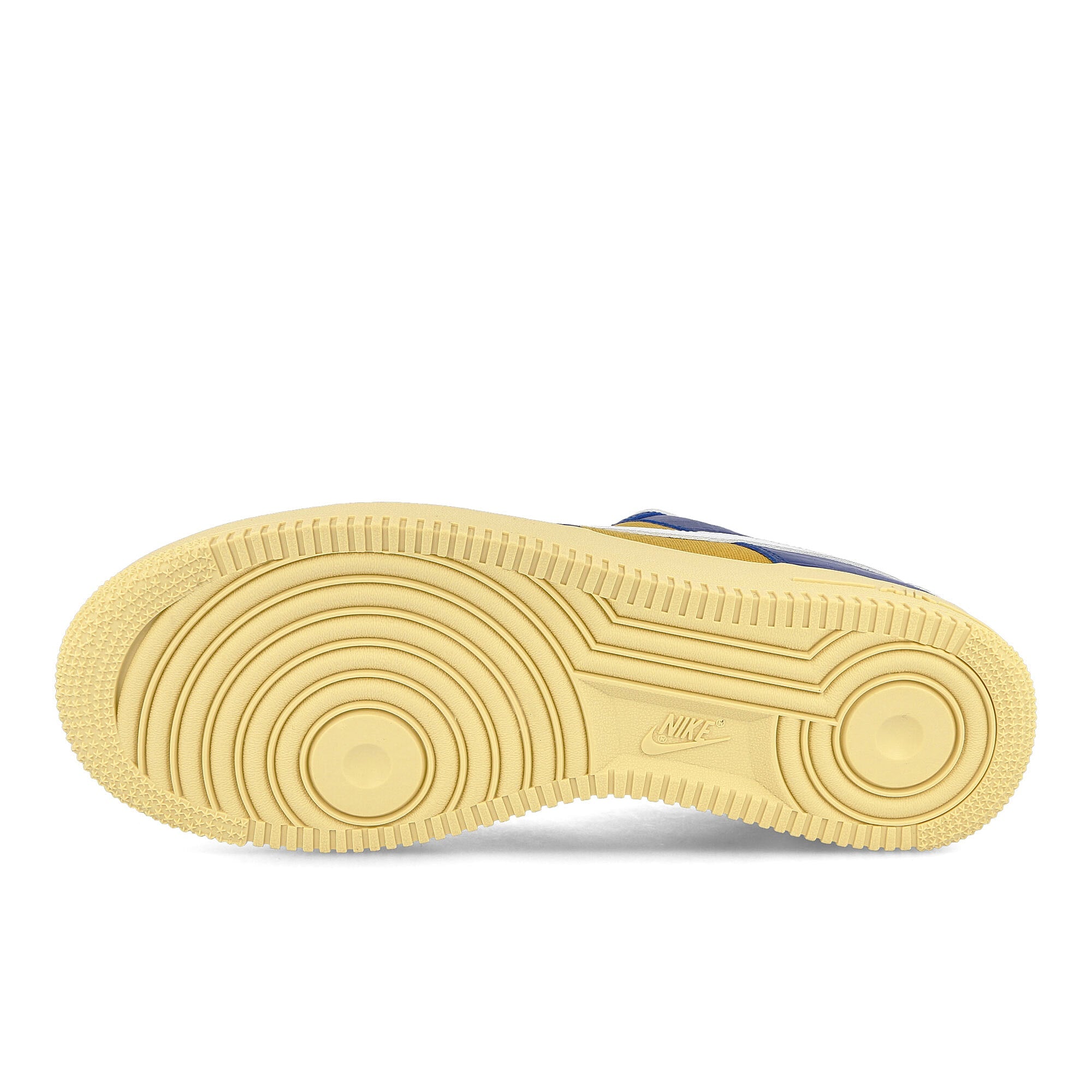 Nike Undefeated x Nike Air Force 1 Low SP Court Blue / White - Goldtone - Lemon Drop Detail view 2 | Overkill
