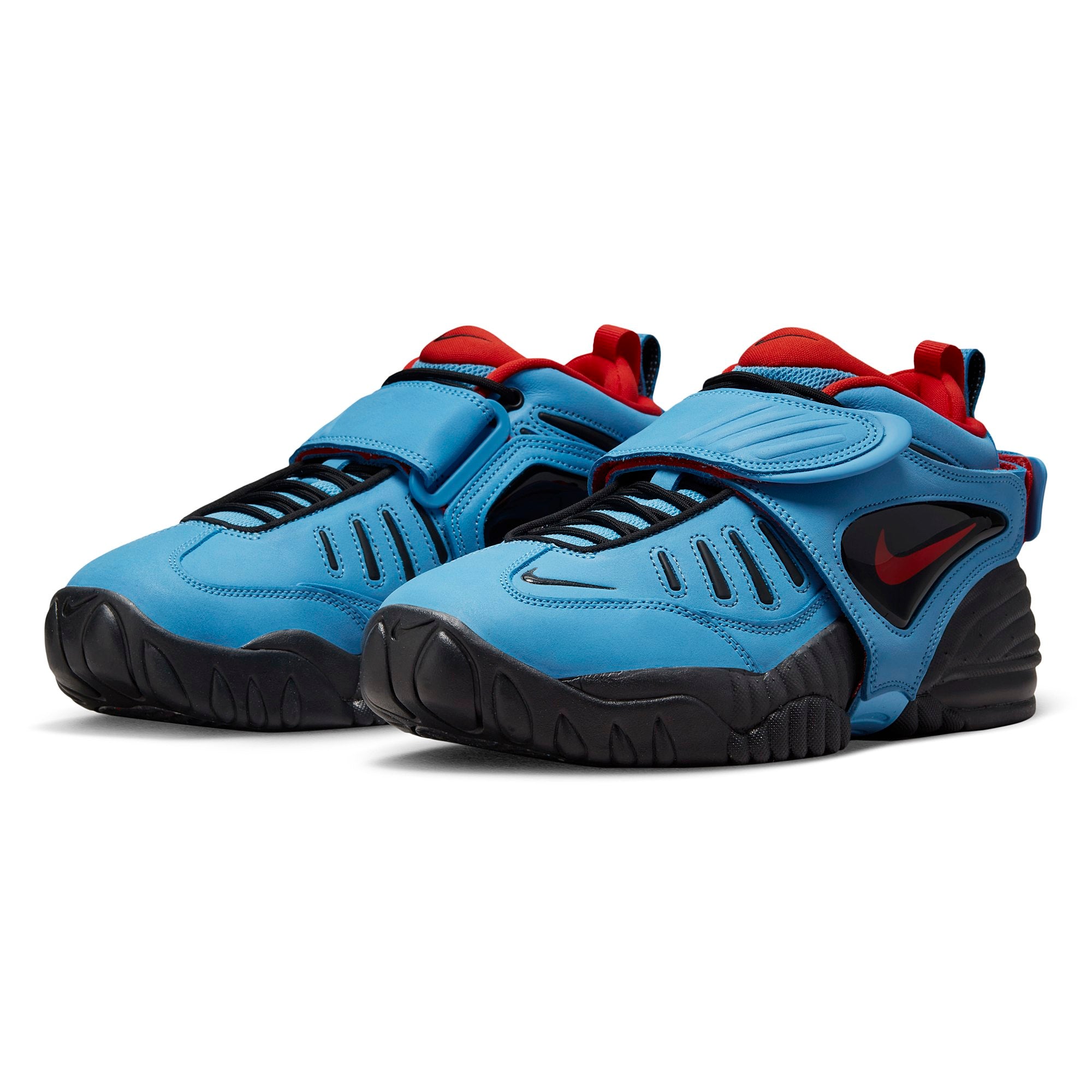 Nike Ambush x Nike Air Adjust Force University Blue-Black - Habanero Red Low Top Sneakers Material | Overkill