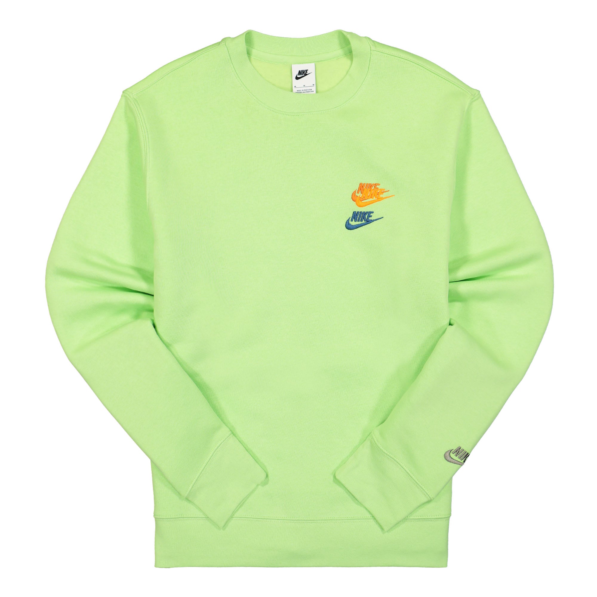 Nike NSW Sport Essentials Plus Crew Sweatshirt Key Lime / Key Lime Sweatshirts DM8886 345 | Overkill