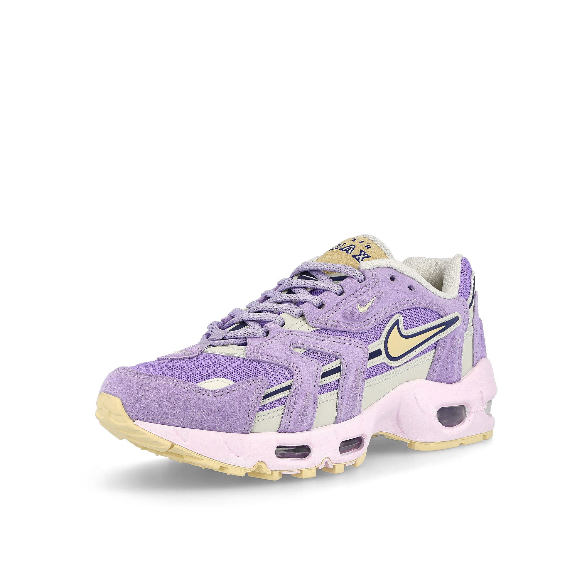 Nike wmns air max 96 ii Purple Dawn-Lemon Drop - Purple Pulse Sneakers Close Up | Overkill