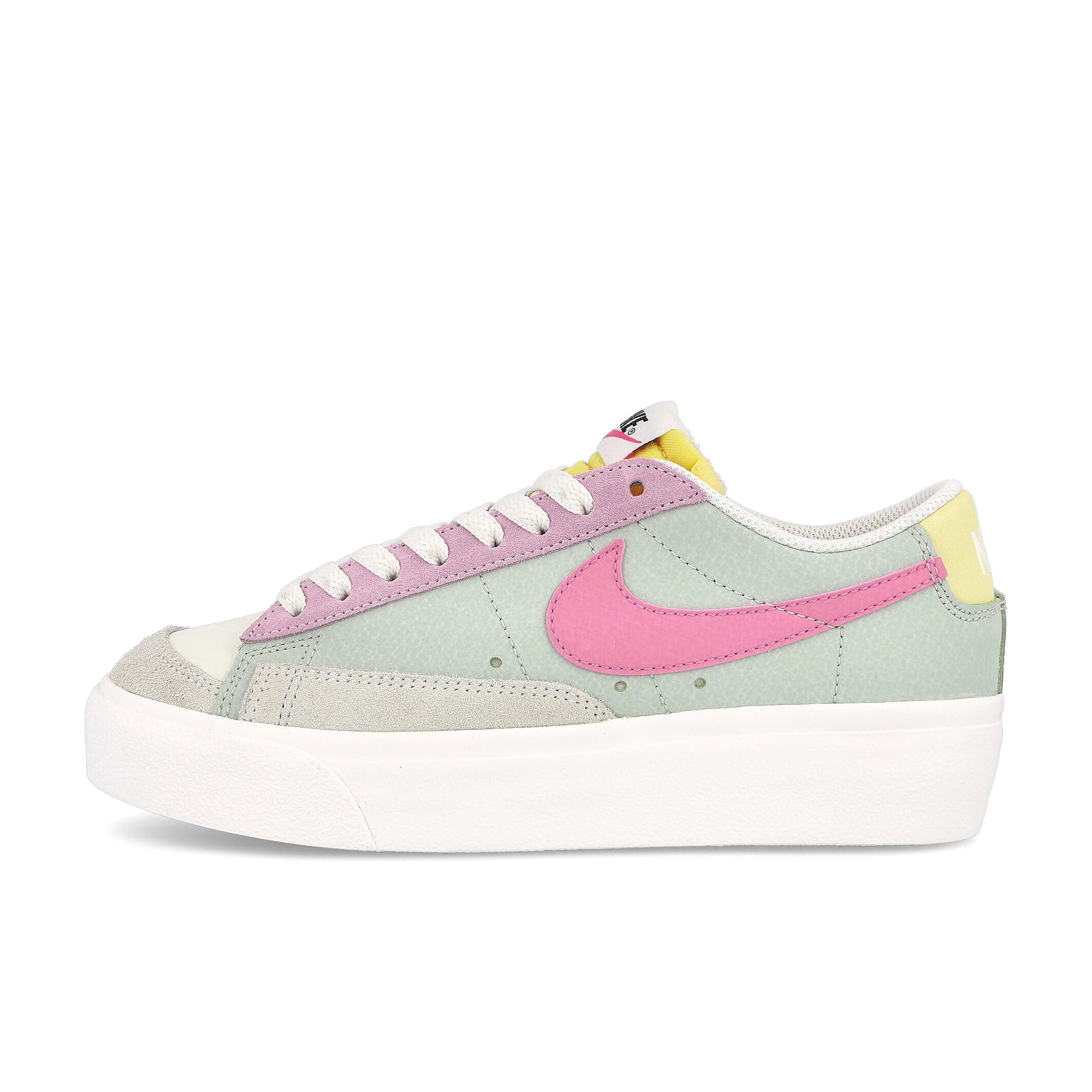 Nike wmns blazer low platform Seafoam-Pink Salt - Sea Glass - Saturn Gold Low Top Sneakers DM9464 001 | Overkill