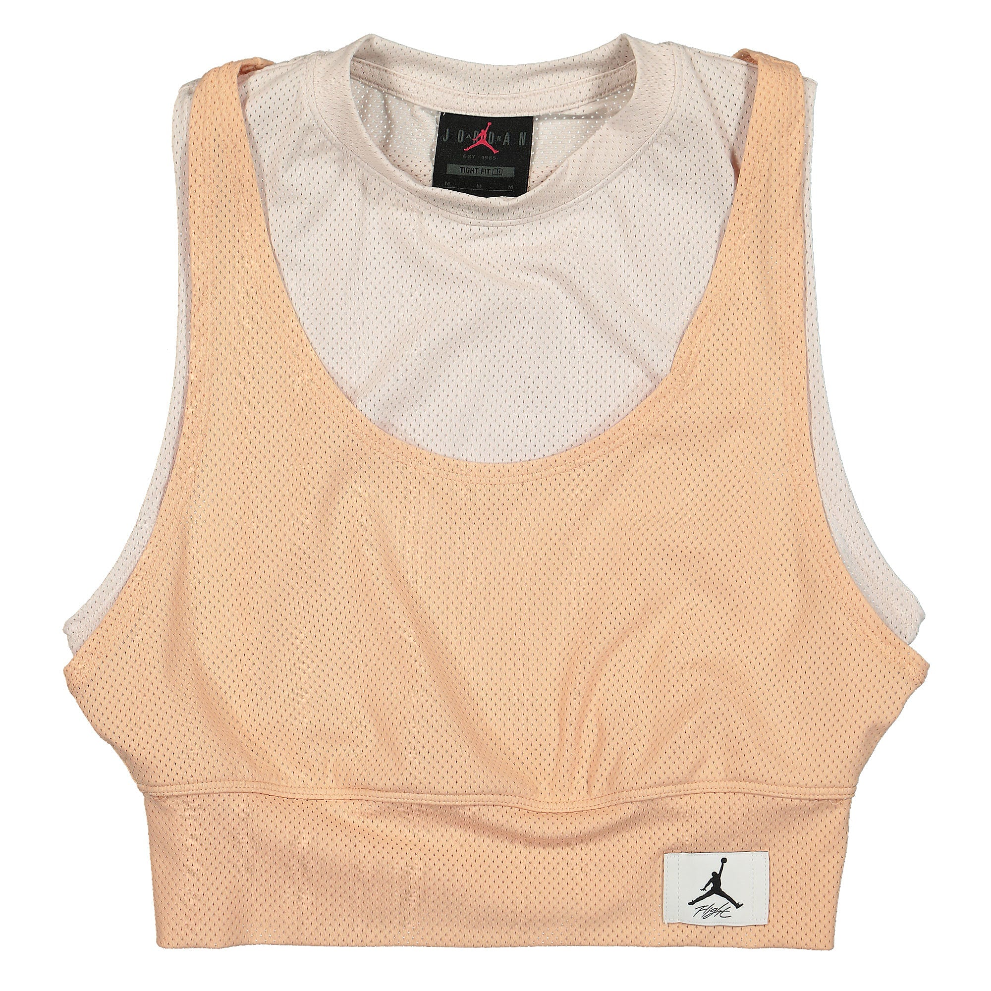 Jordan Wmns Air Jordan Essentials Crop Top White Onyx / Light Orewood Brown Tops DN0602 268 | Overkill